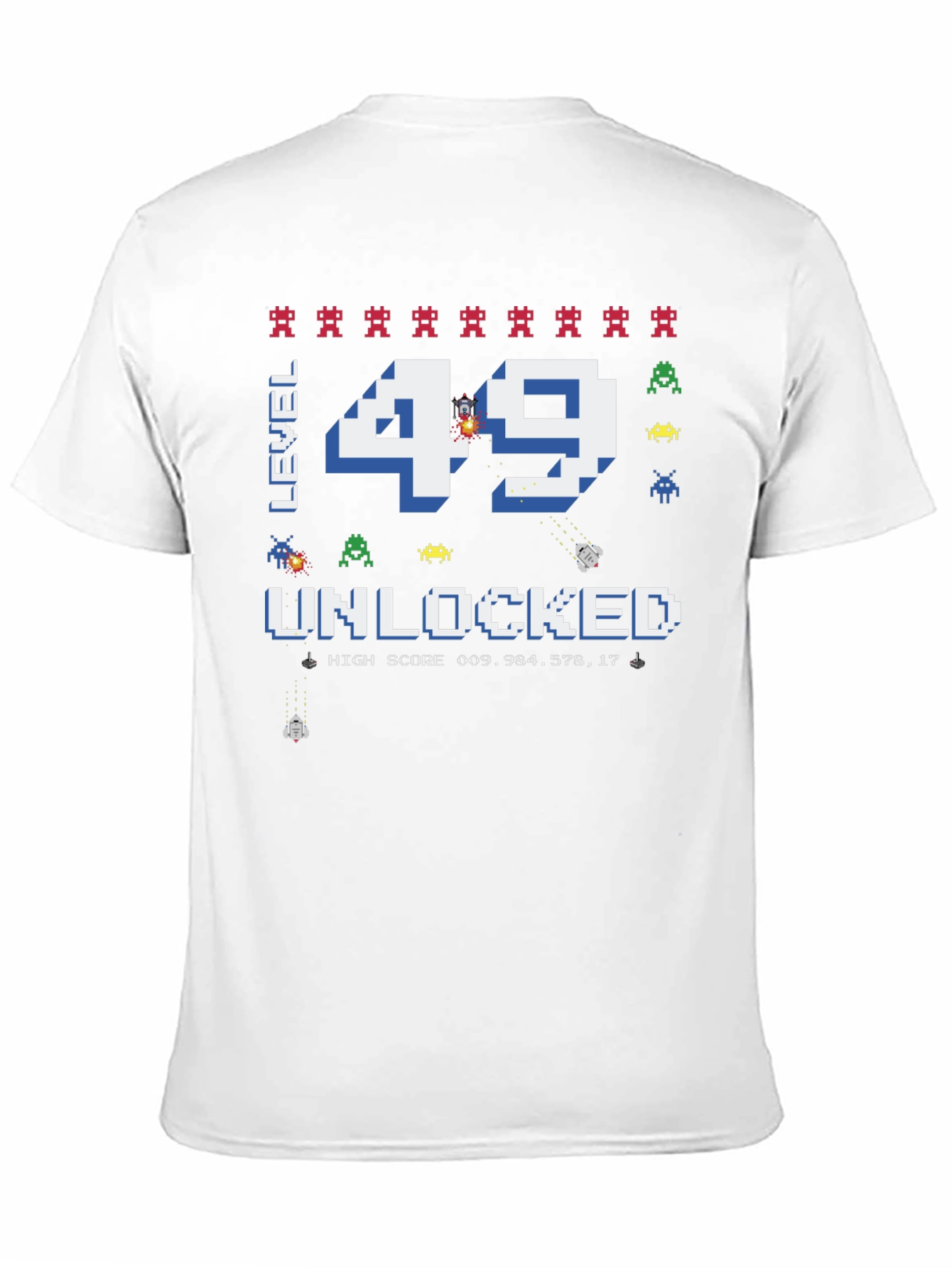 Level 49 Unlocked Gamer T-Shirt