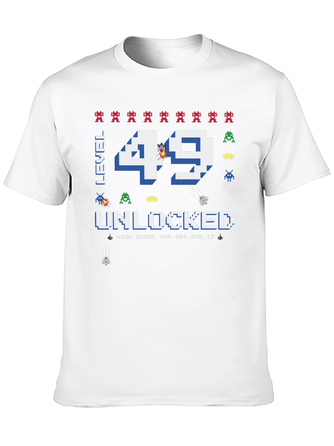 Level 49 Unlocked Gamer T-Shirt