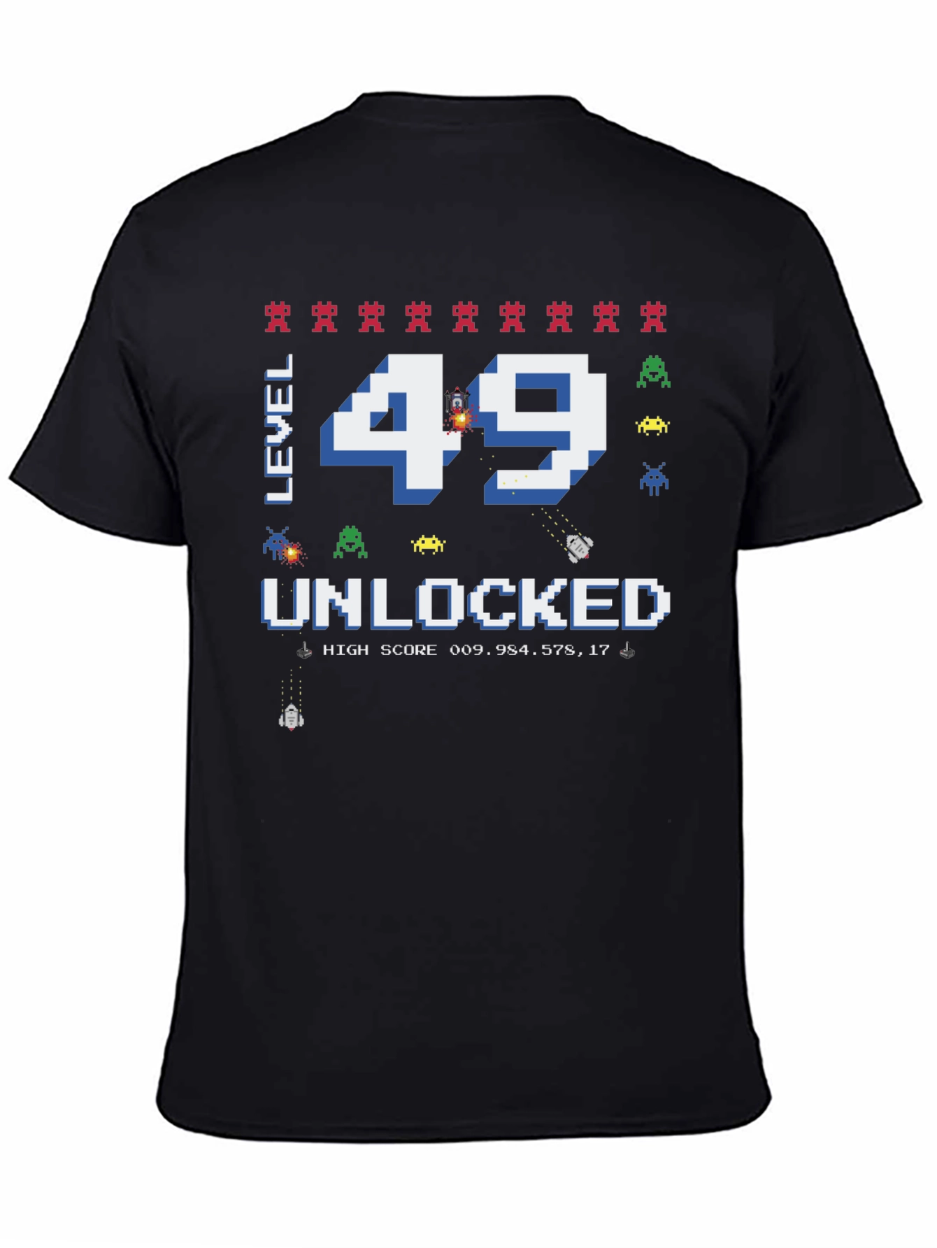 Level 49 Unlocked Gamer T-Shirt
