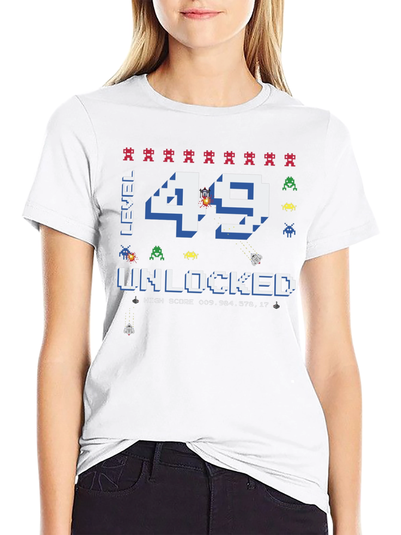 Level 49 Unlocked Gamer T-Shirt