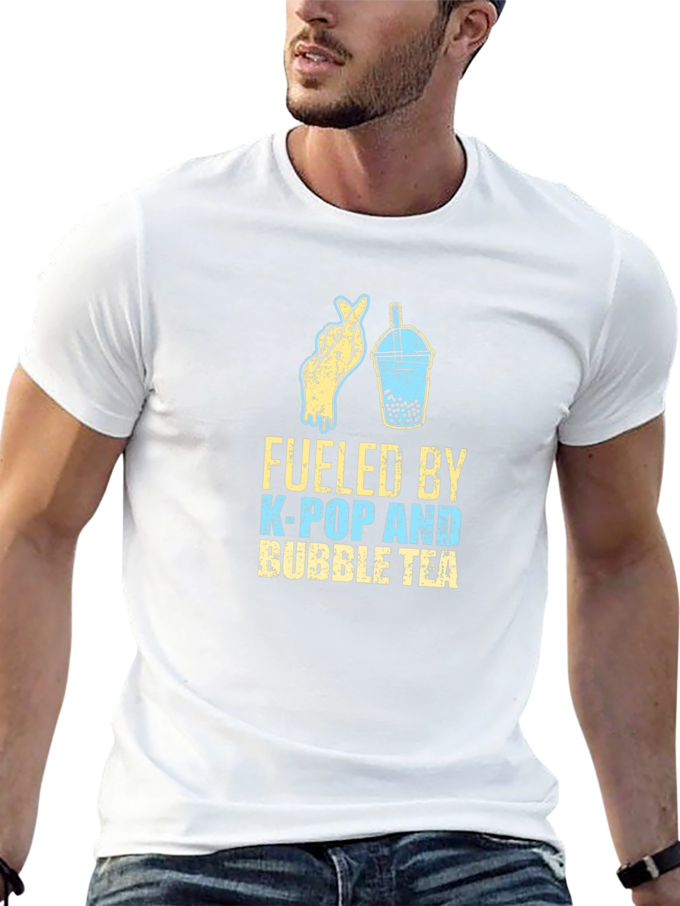 Fueled by K-Pop & Bubble Tea T-Shirt