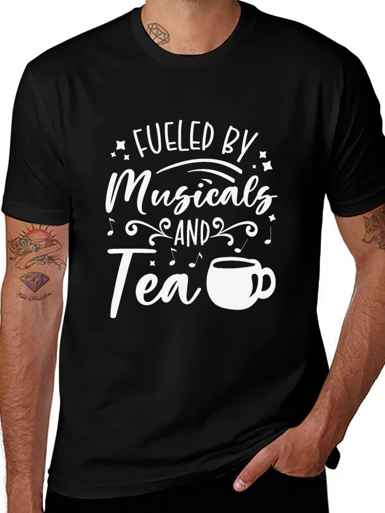 Fueled by Musicals & Tea T-Shirt