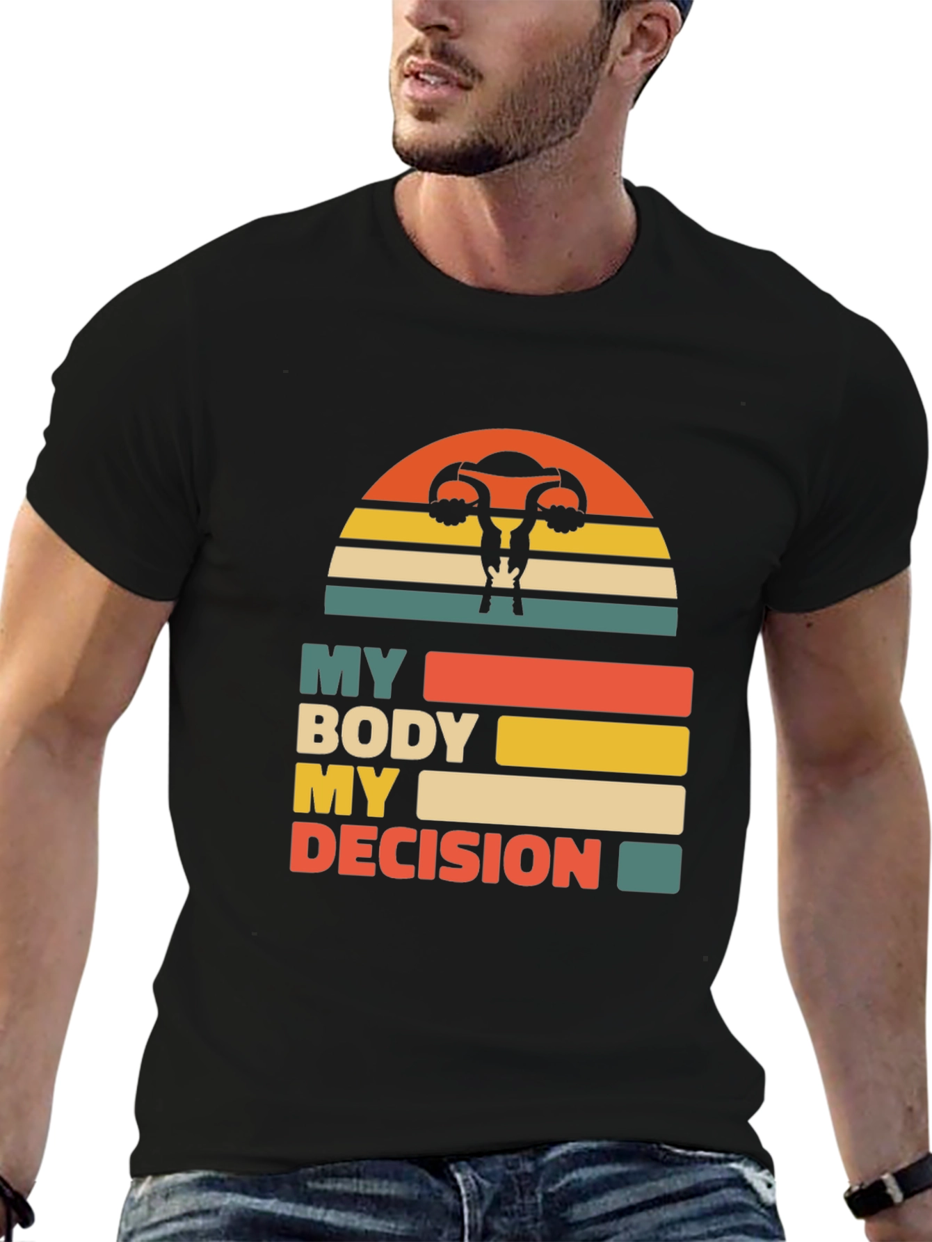 My Body My Decision Uterus T-Shirt