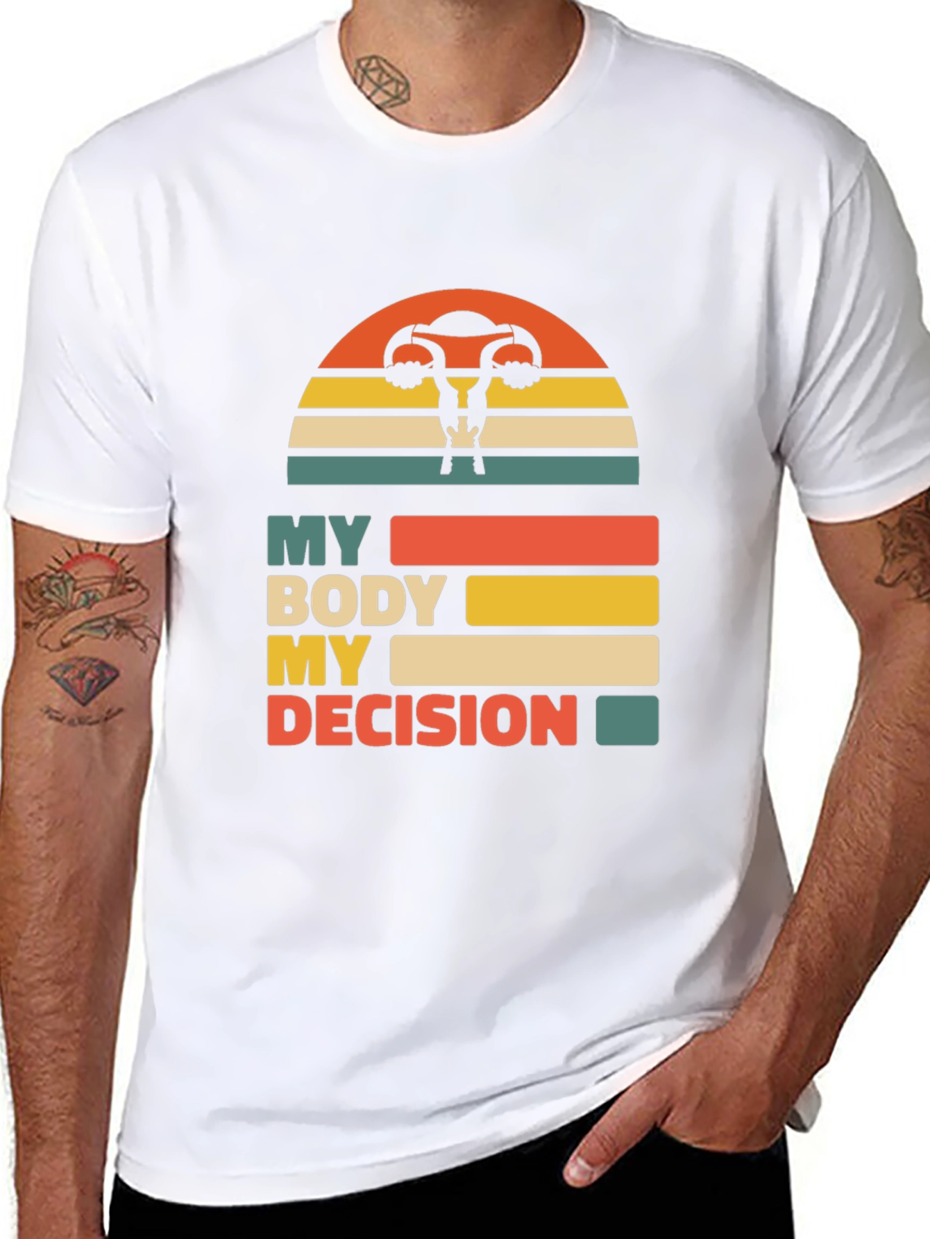 My Body My Decision Uterus T-Shirt