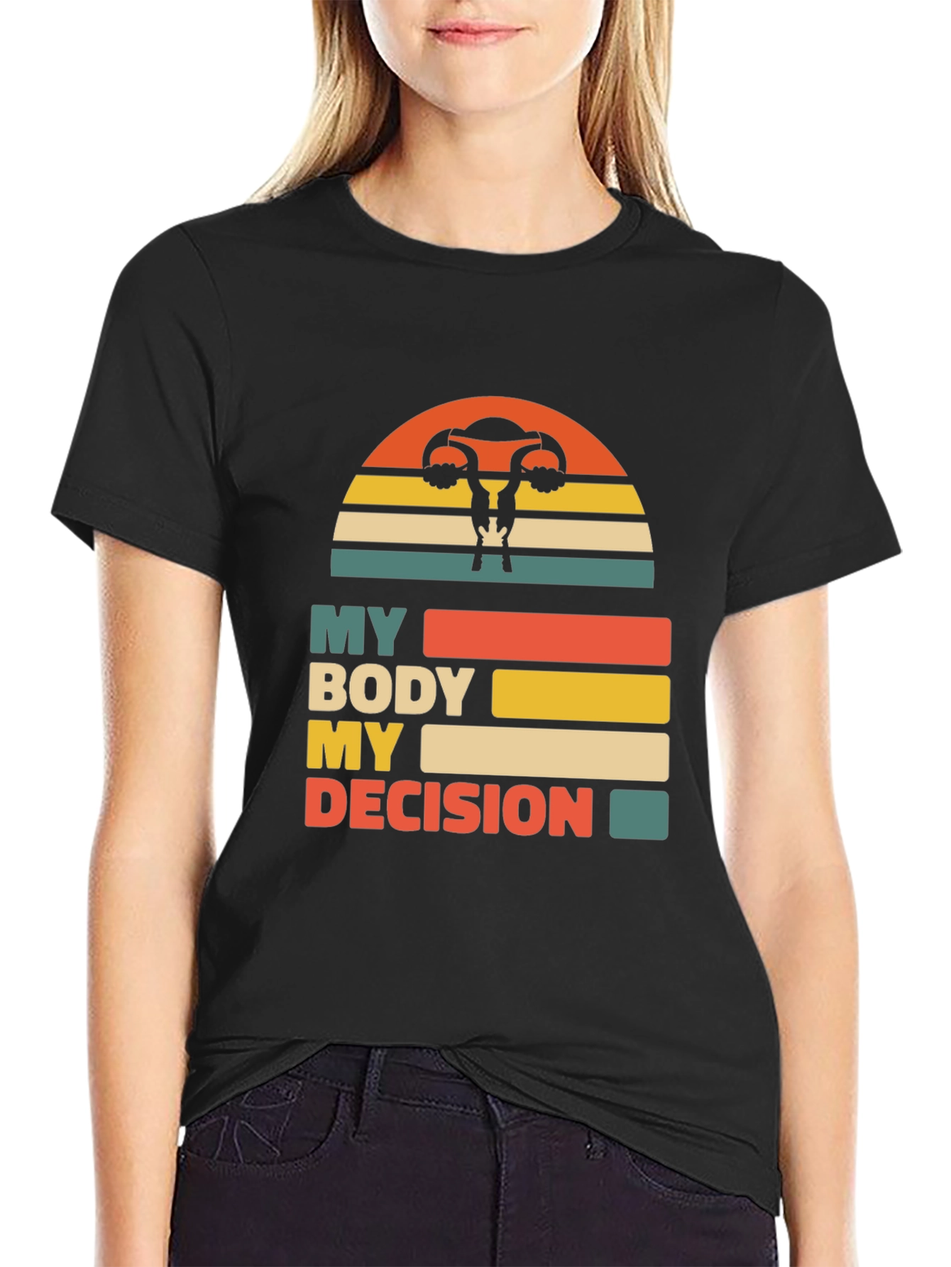 My Body My Decision Uterus T-Shirt