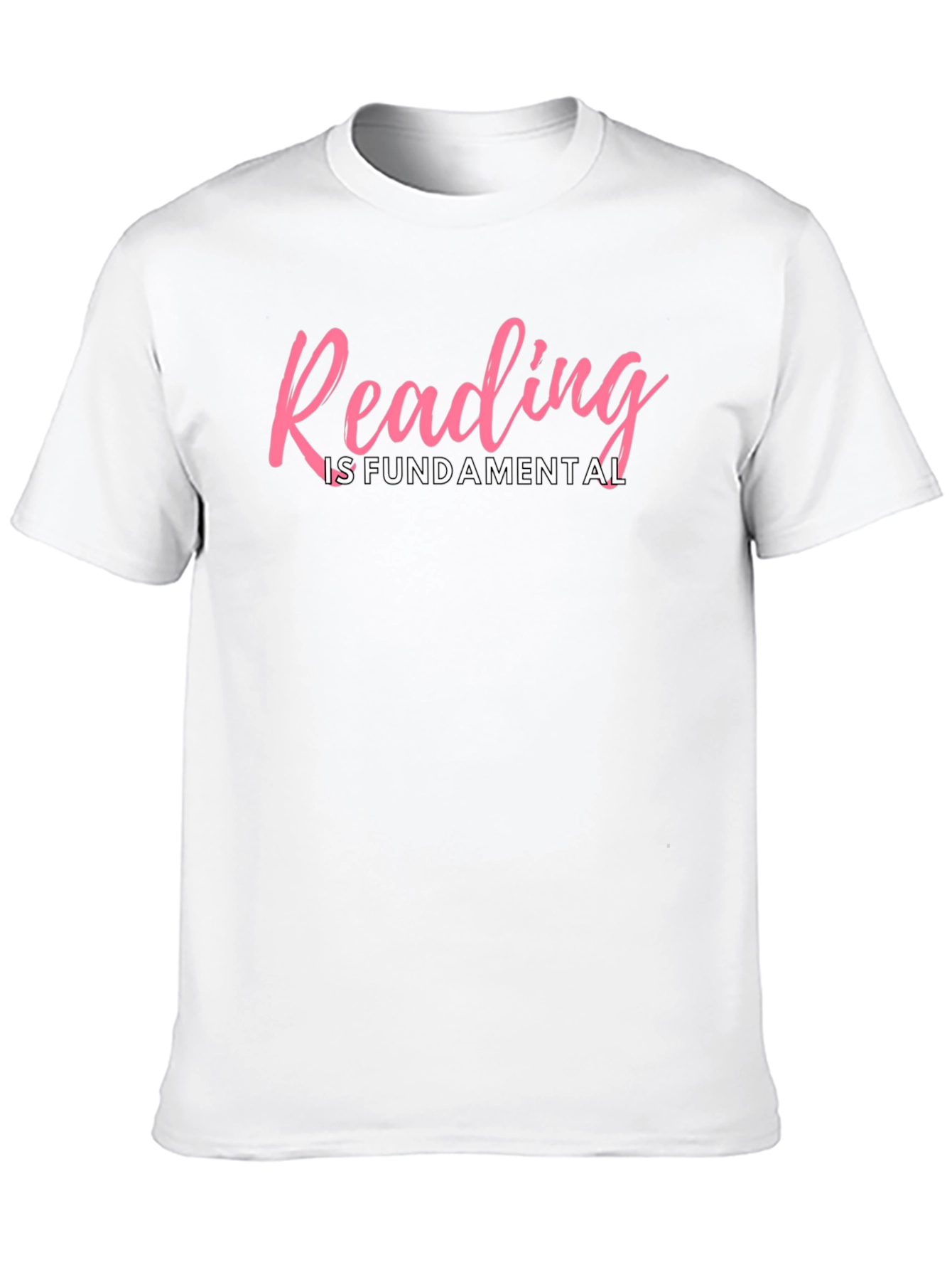 Reading is Fundamental Tee - Black Unisex T-Shirt