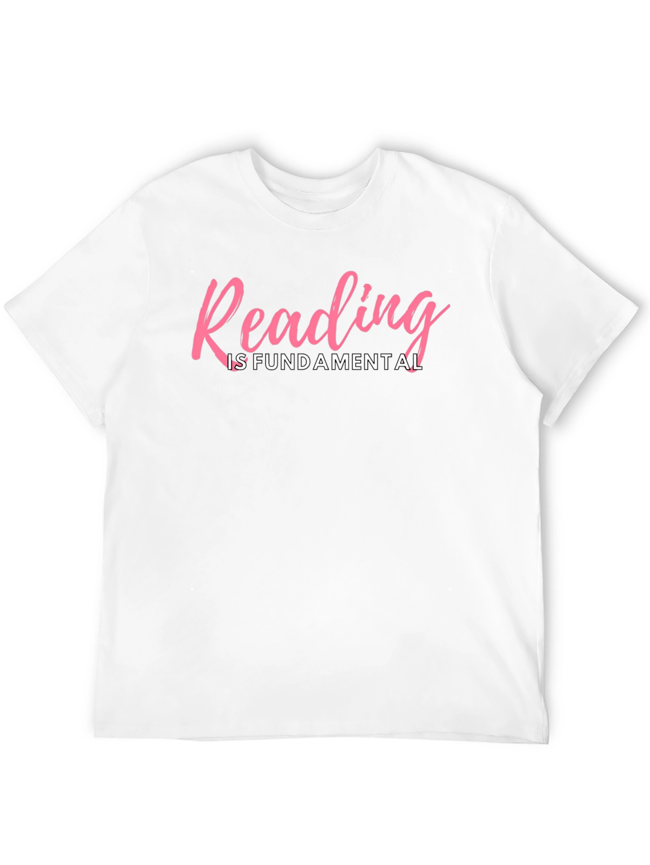 Reading is Fundamental Tee - Black Unisex T-Shirt