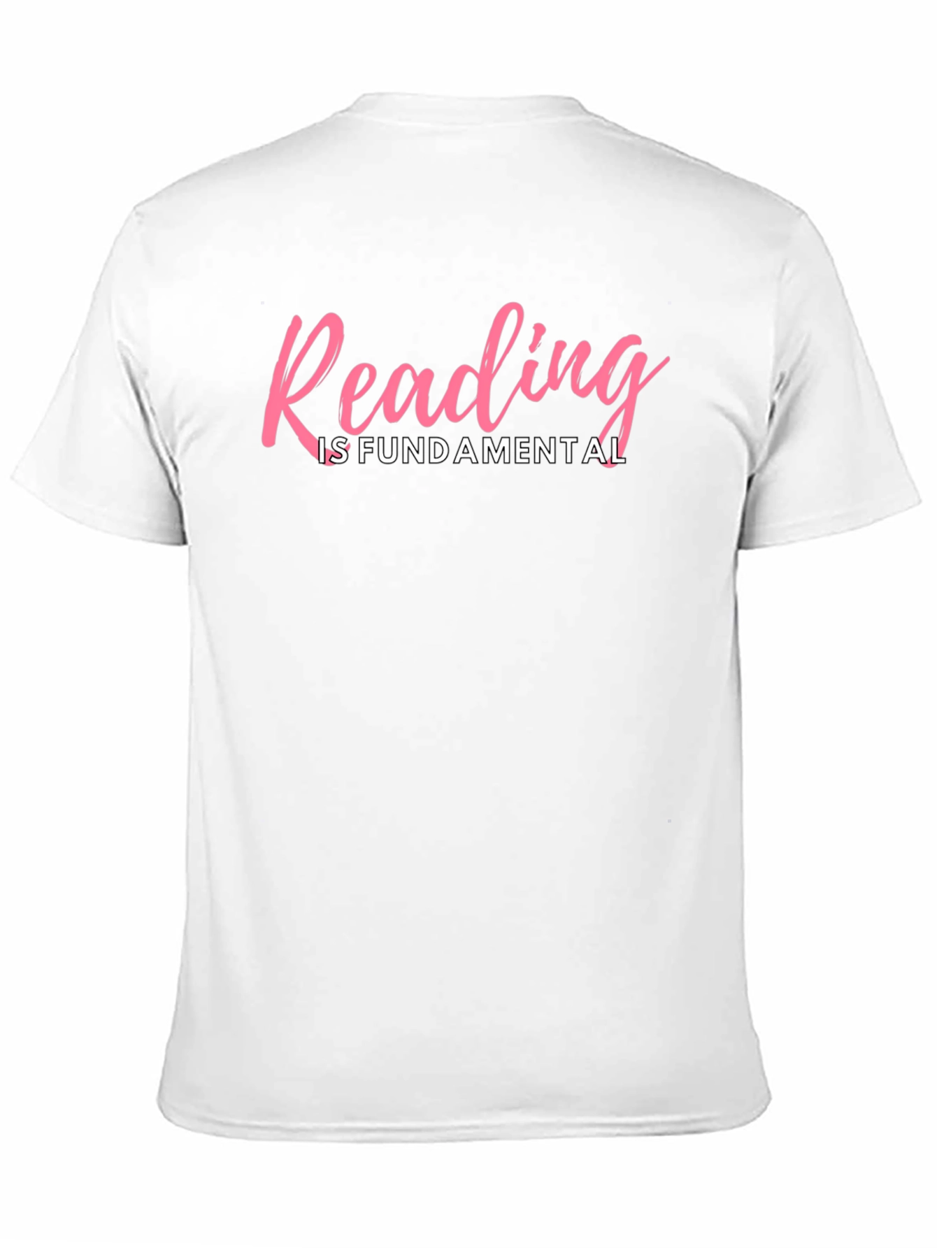 Reading is Fundamental Tee - Black Unisex T-Shirt