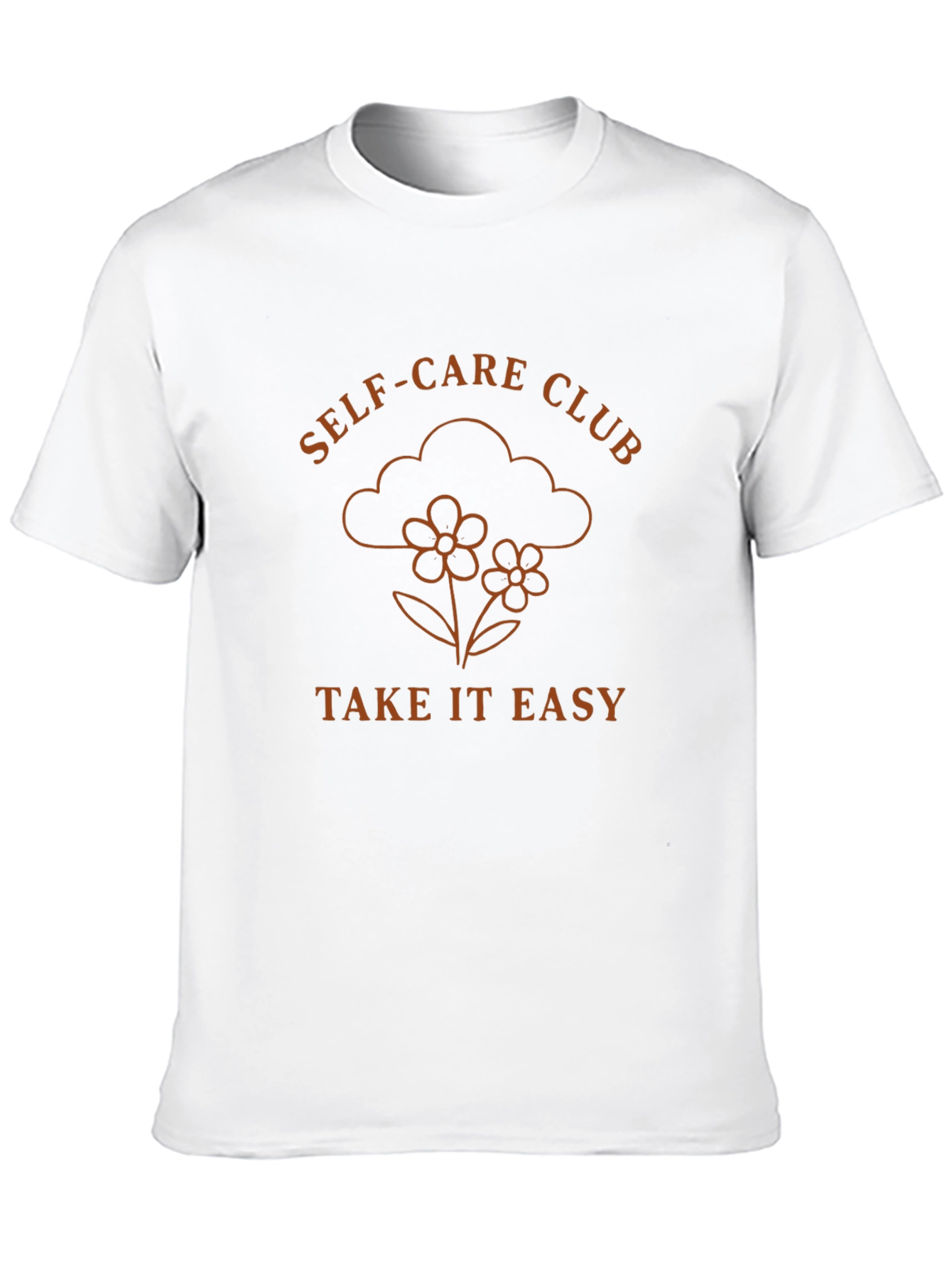 Self-Care Club Graphic Tee - Take It Easy