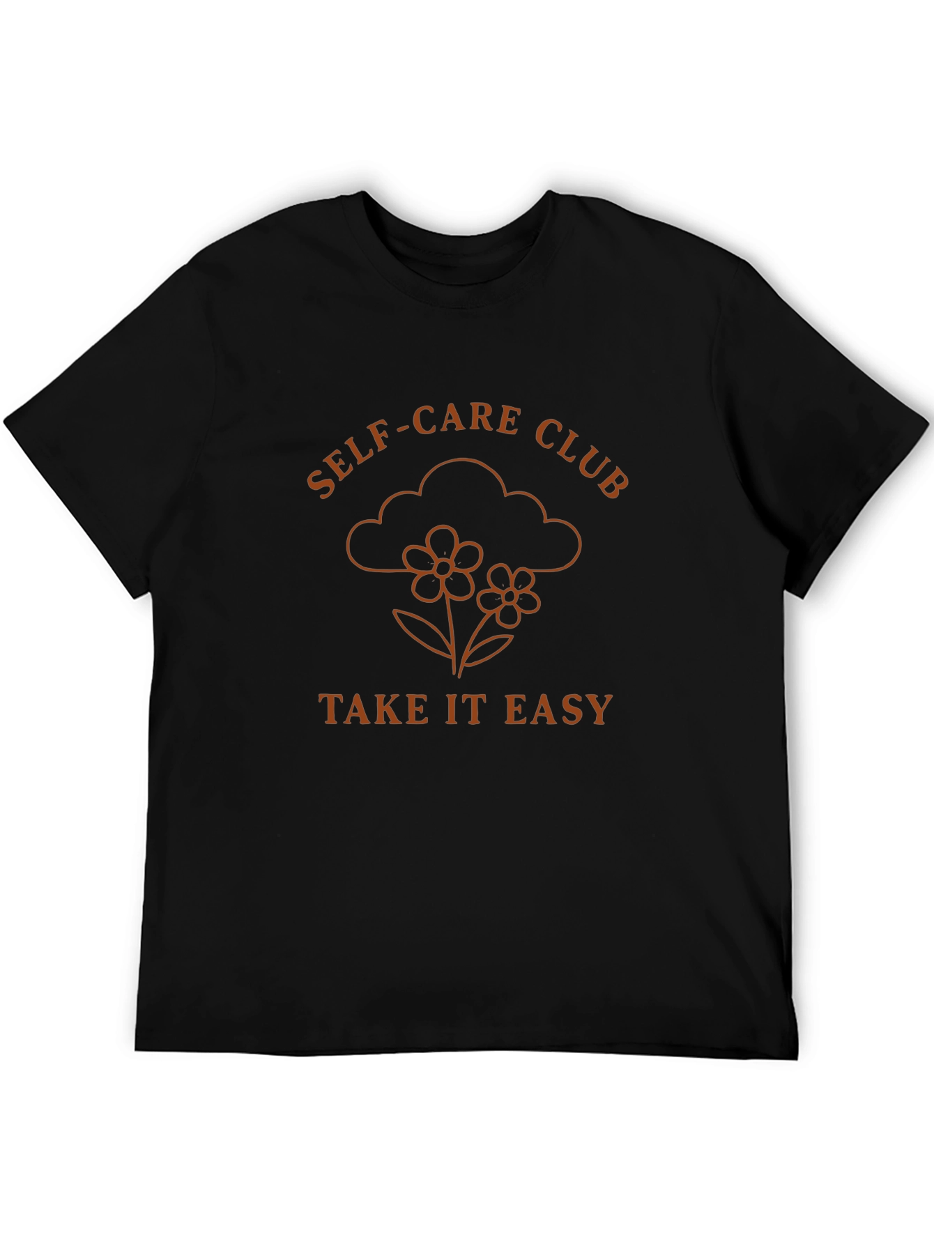 Self-Care Club Graphic Tee - Take It Easy