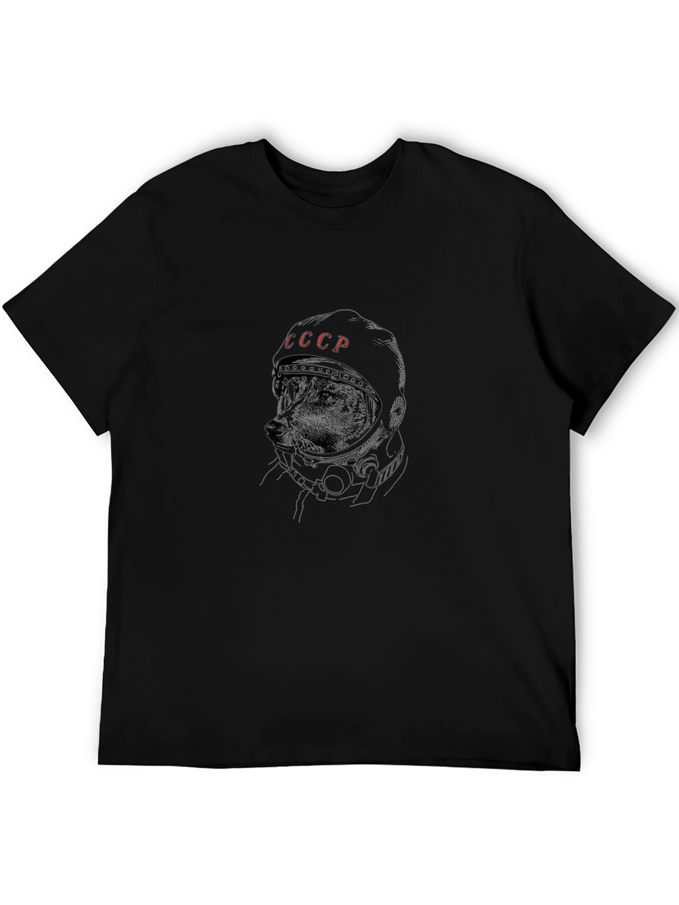 Soviet Space Dog T-Shirt - Laika Cosmonaut
