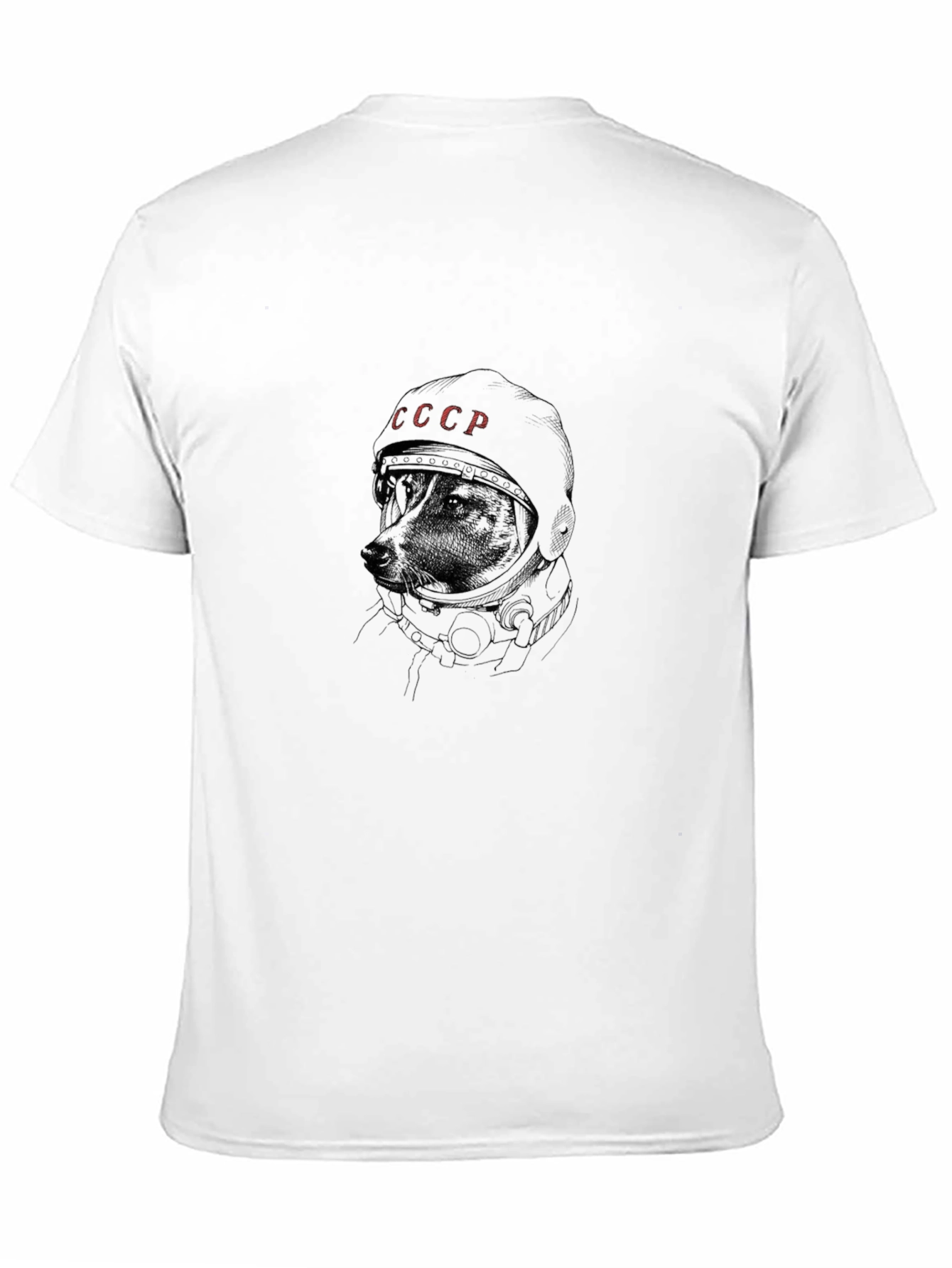 Soviet Space Dog T-Shirt - Laika Cosmonaut