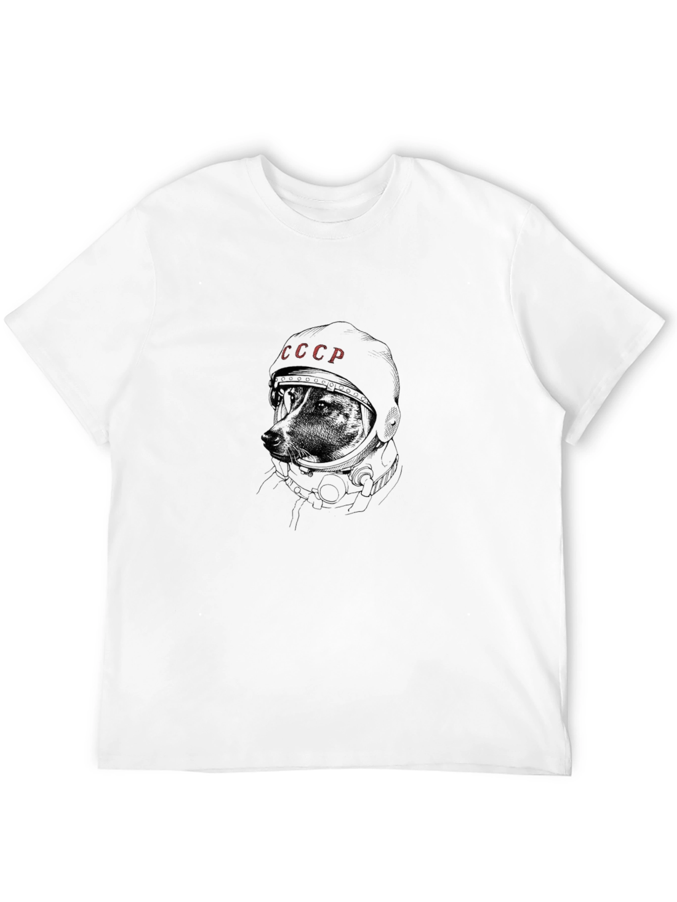 Soviet Space Dog T-Shirt - Laika Cosmonaut