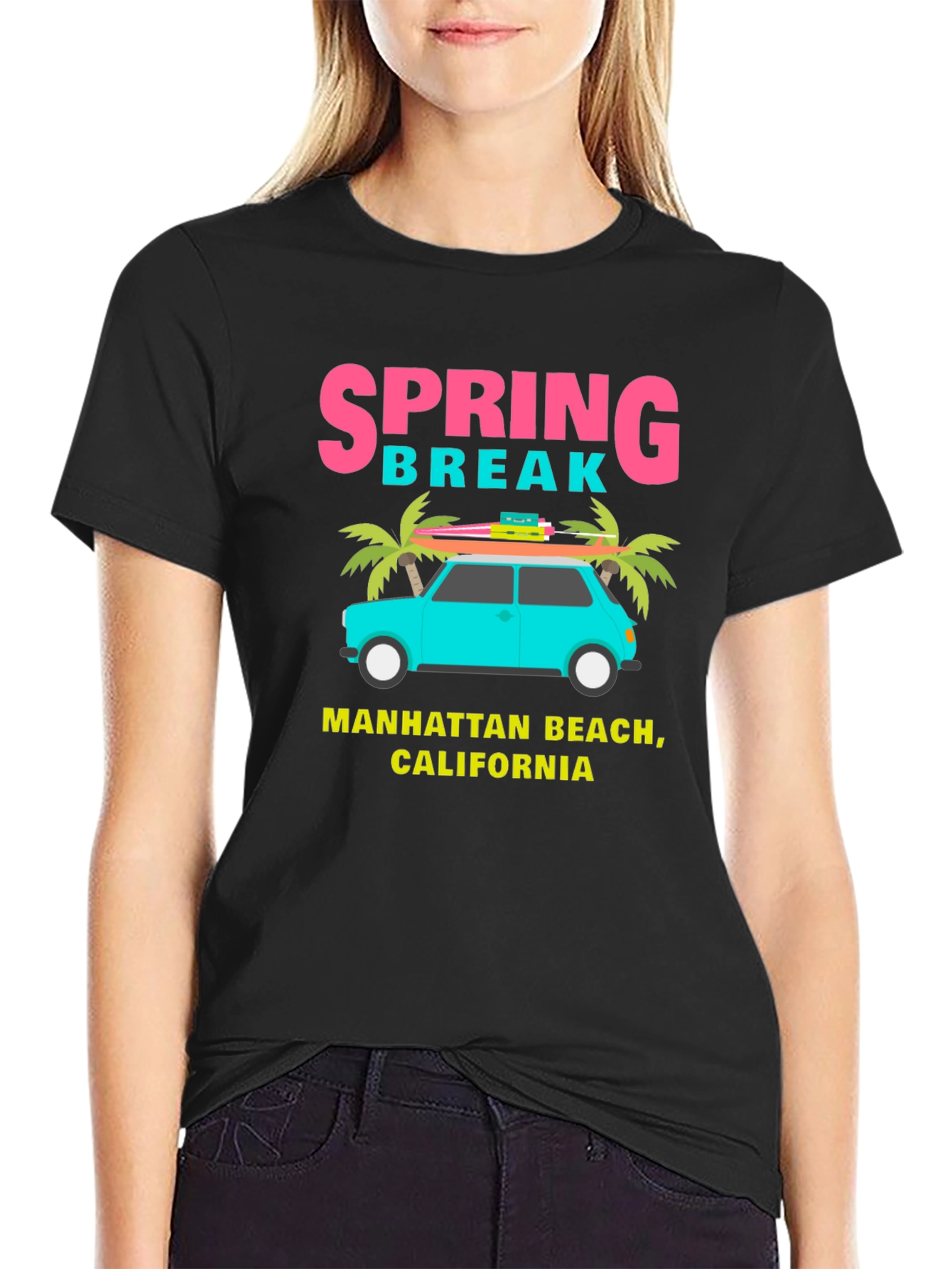 Spring Break Manhattan Beach T-Shirt