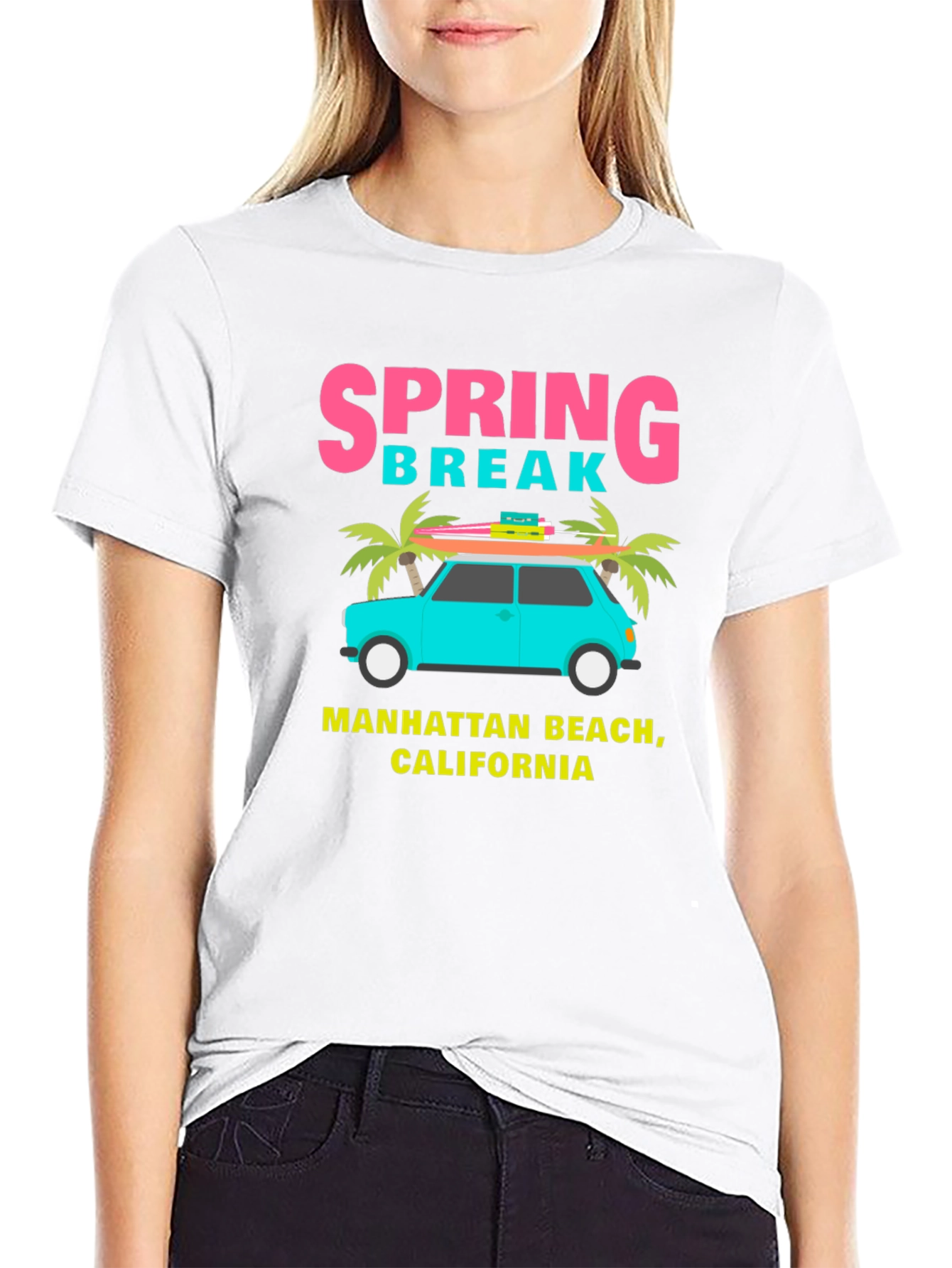 Spring Break Manhattan Beach T-Shirt