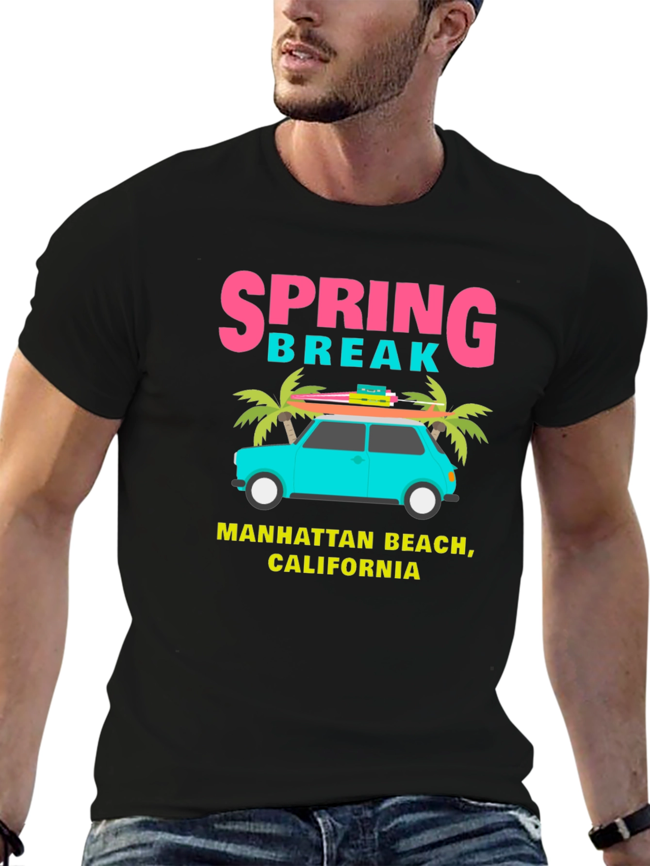 Spring Break Manhattan Beach T-Shirt