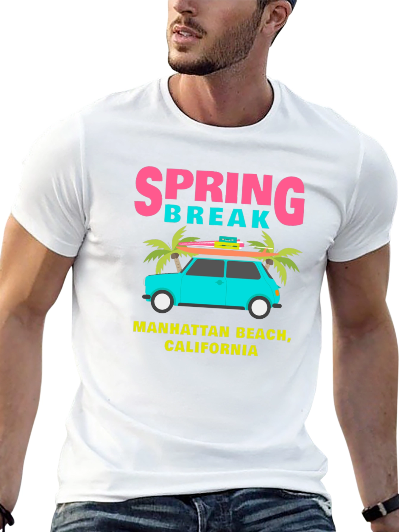 Spring Break Manhattan Beach T-Shirt