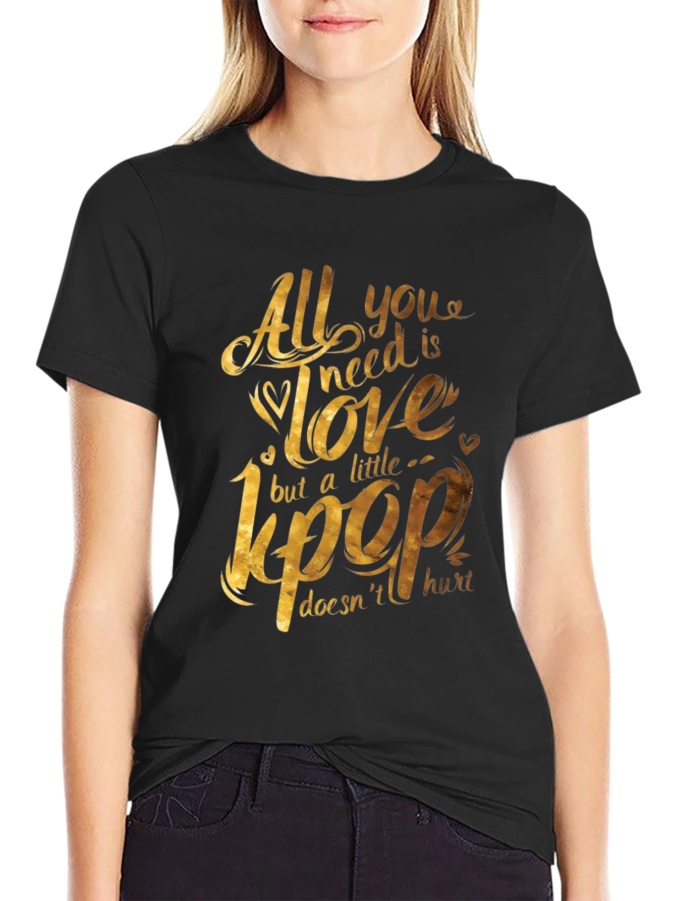 KPOP Love Graphic T-Shirt - Gildan Softstyle