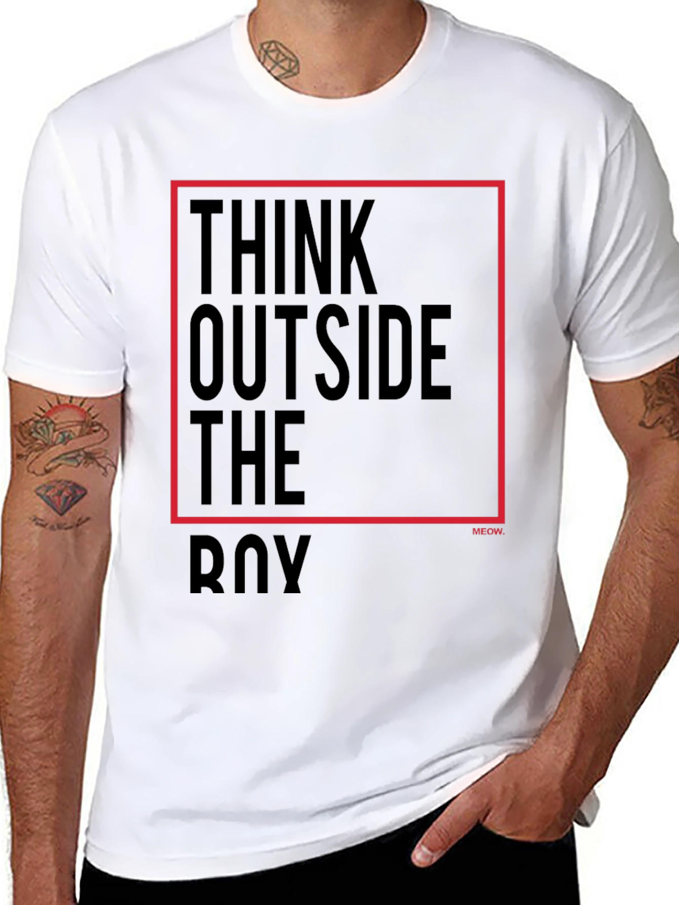 Think Outside The Box T-Shirt - Unisex