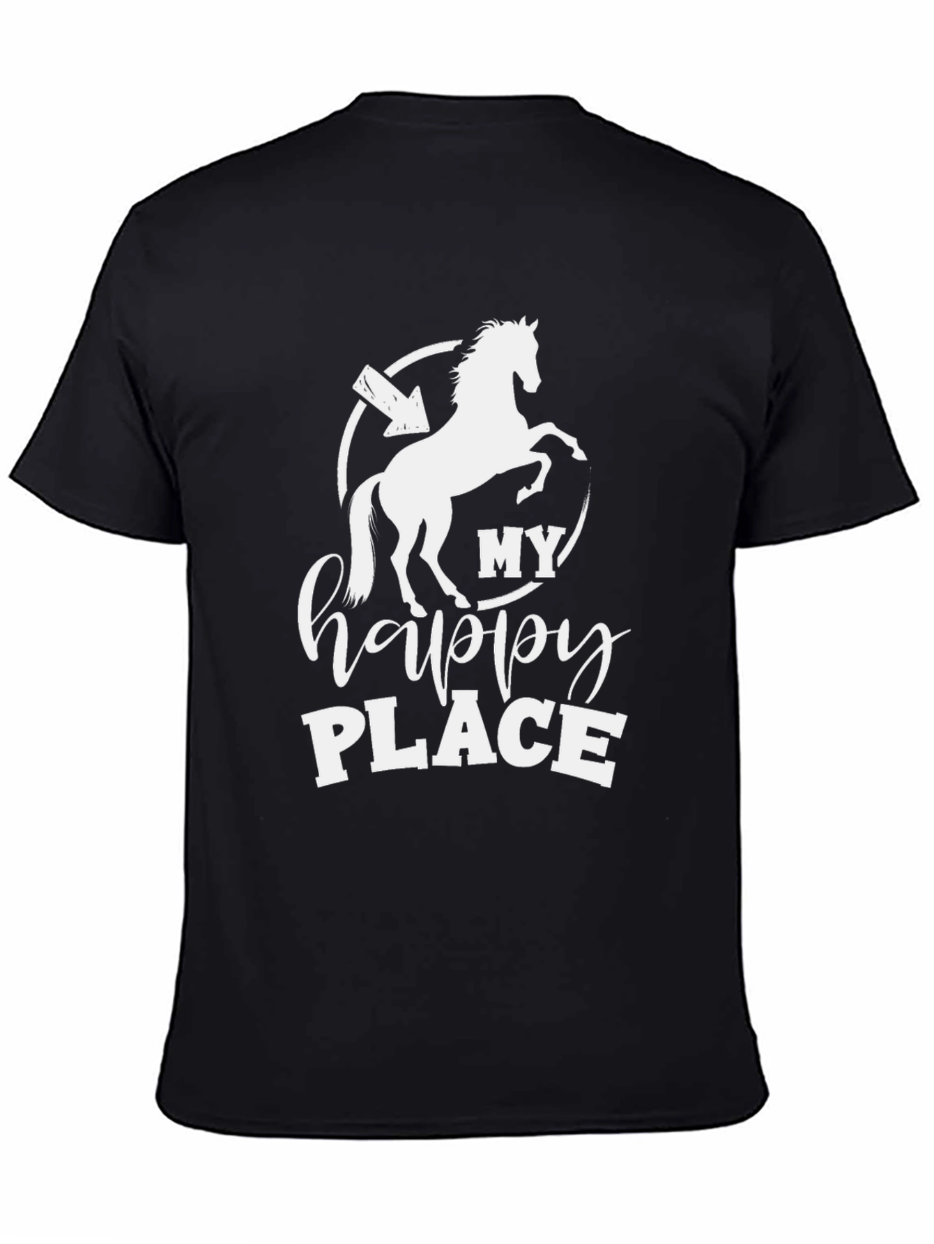 Horse Lover T-Shirt - My Happy Place Tee