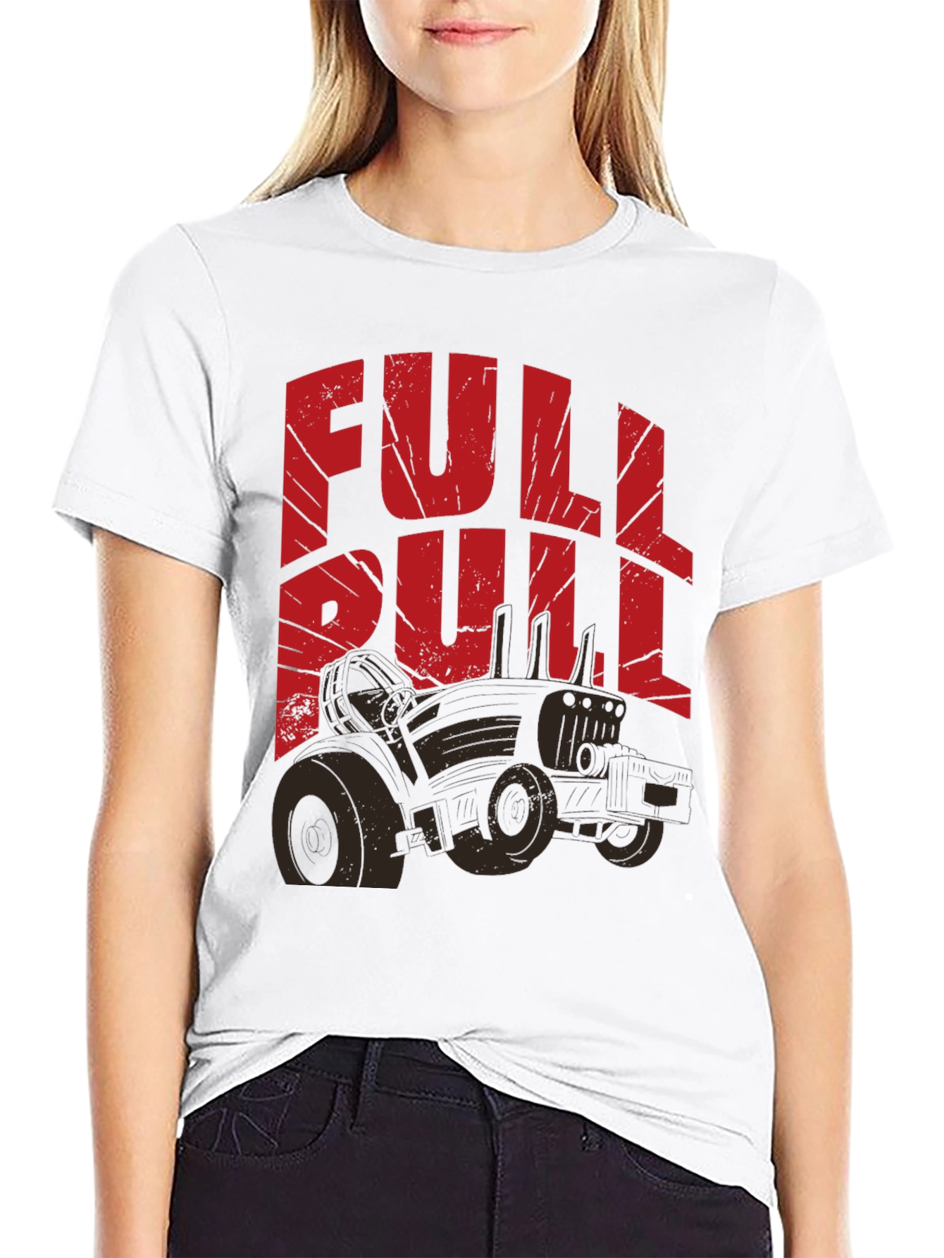 Full Pull Tractor T-Shirt - Country Style