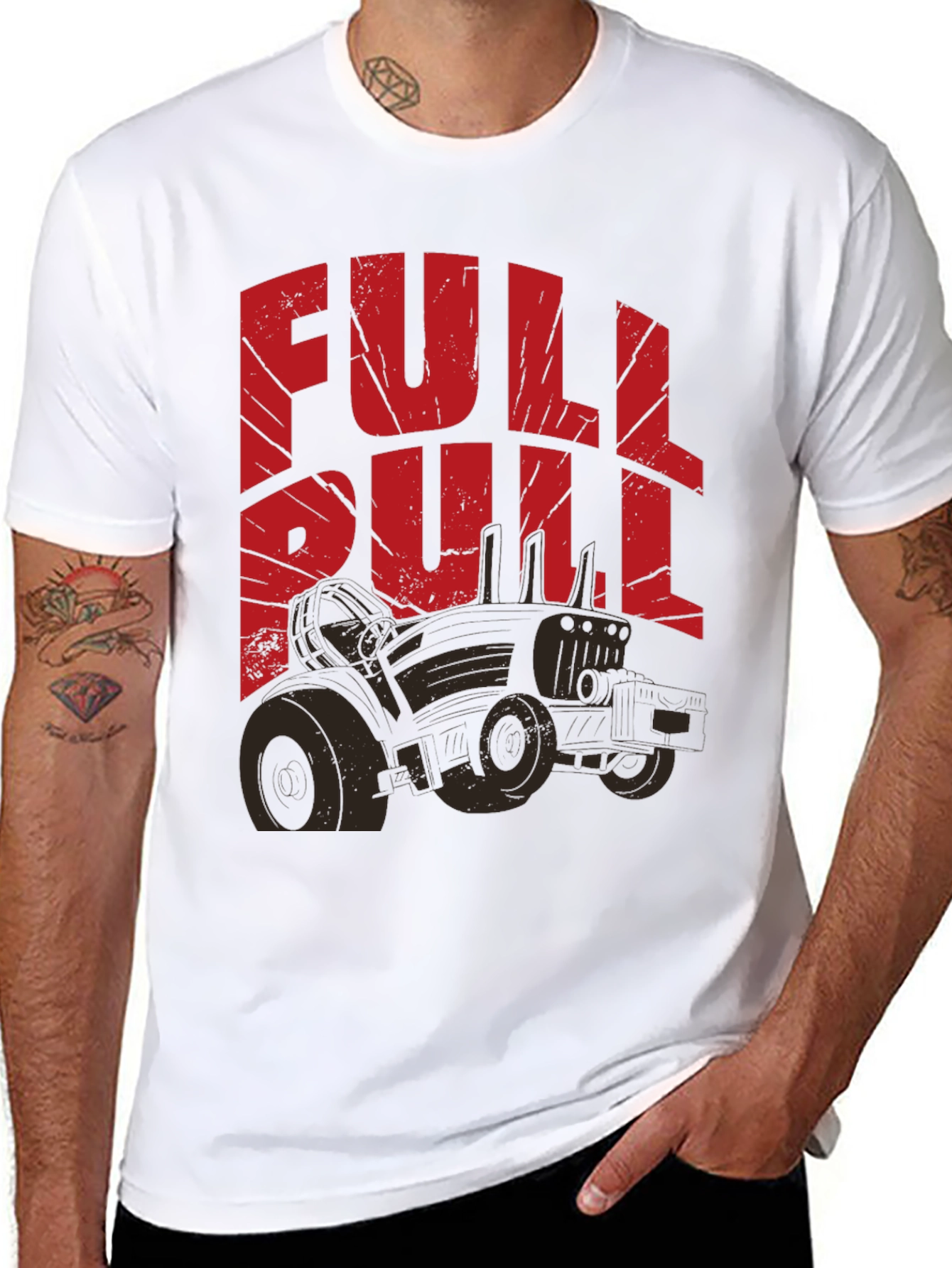 Full Pull Tractor T-Shirt - Country Style