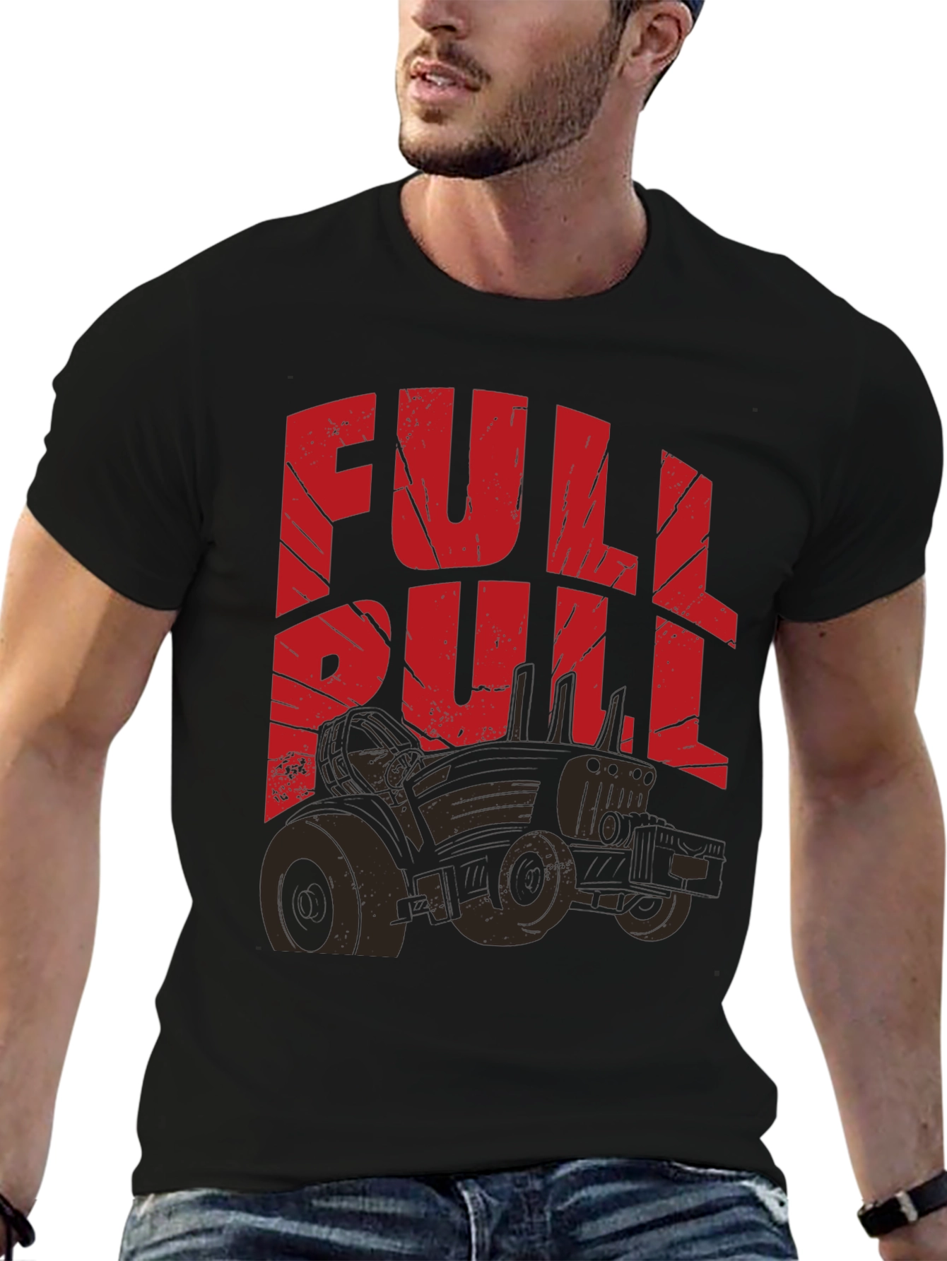 Full Pull Tractor T-Shirt - Country Style
