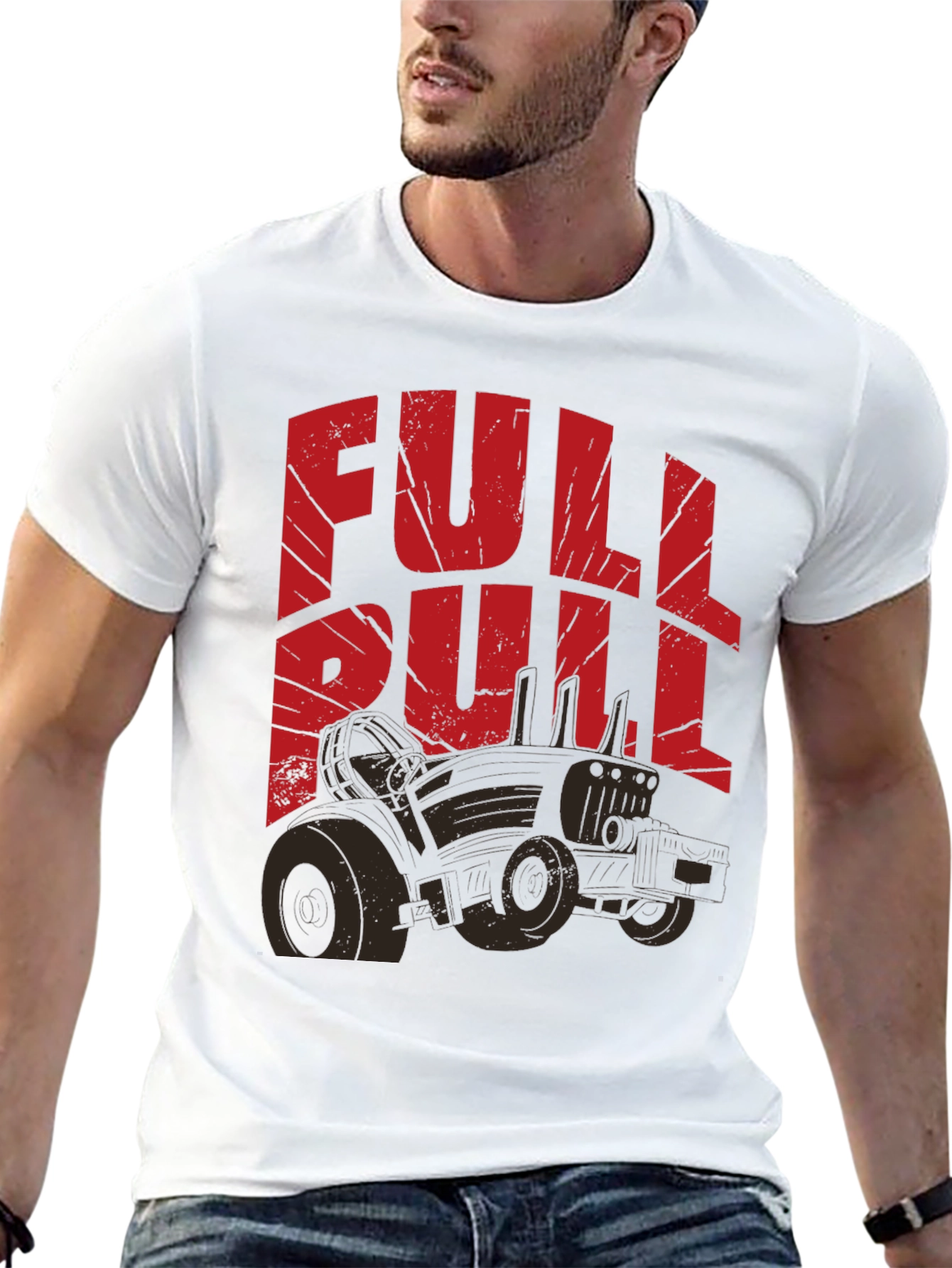 Full Pull Tractor T-Shirt - Country Style