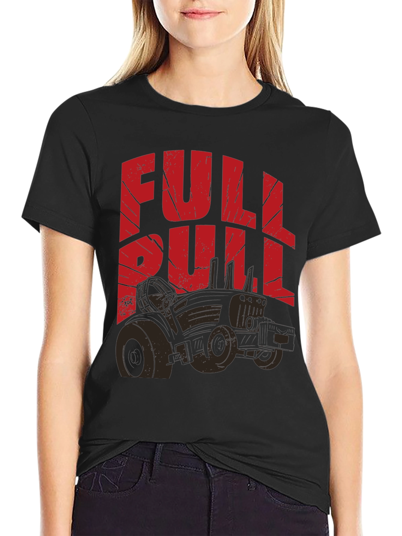 Full Pull Tractor T-Shirt - Country Style