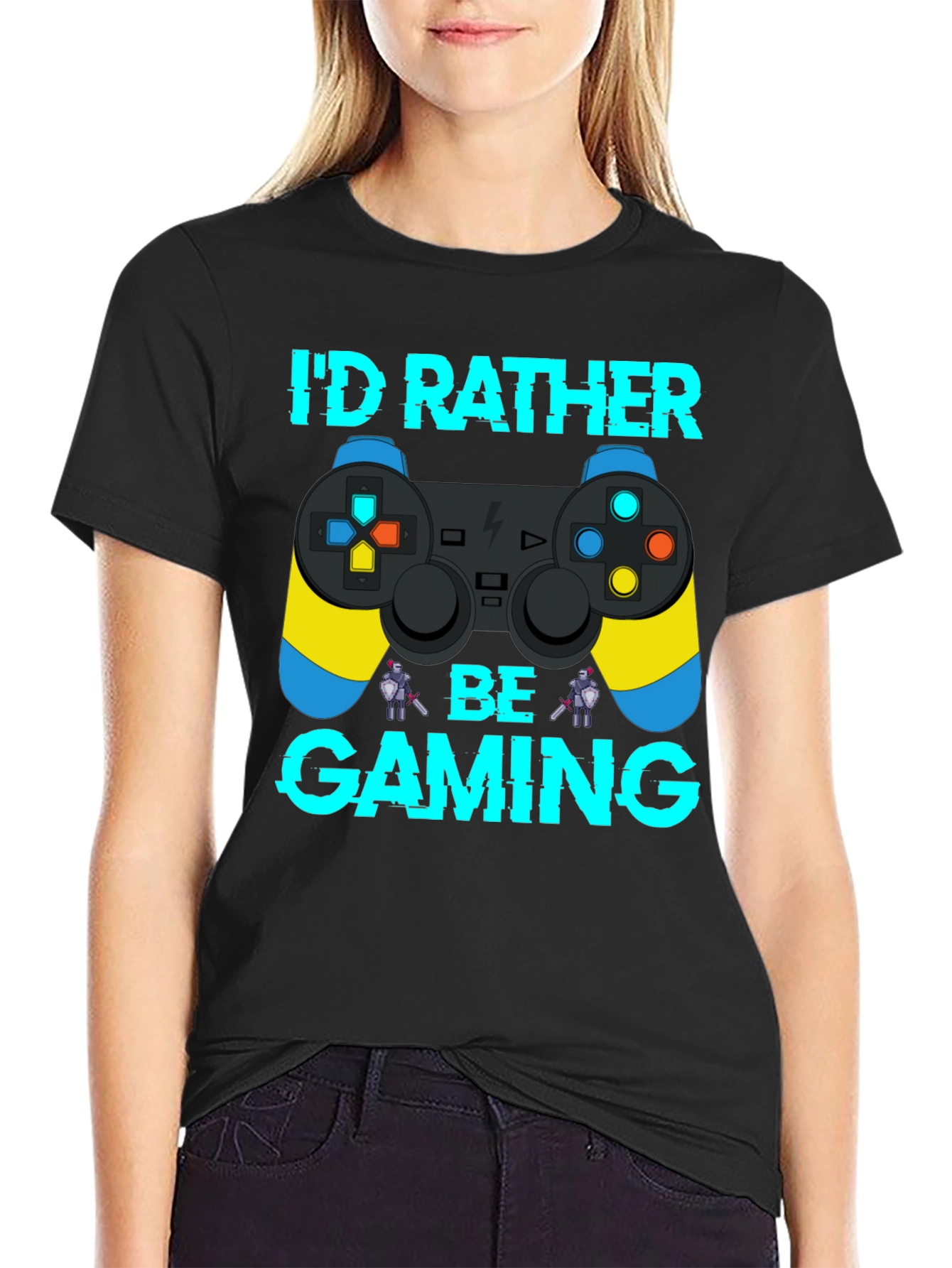 Id Rather Be Gaming T-Shirt