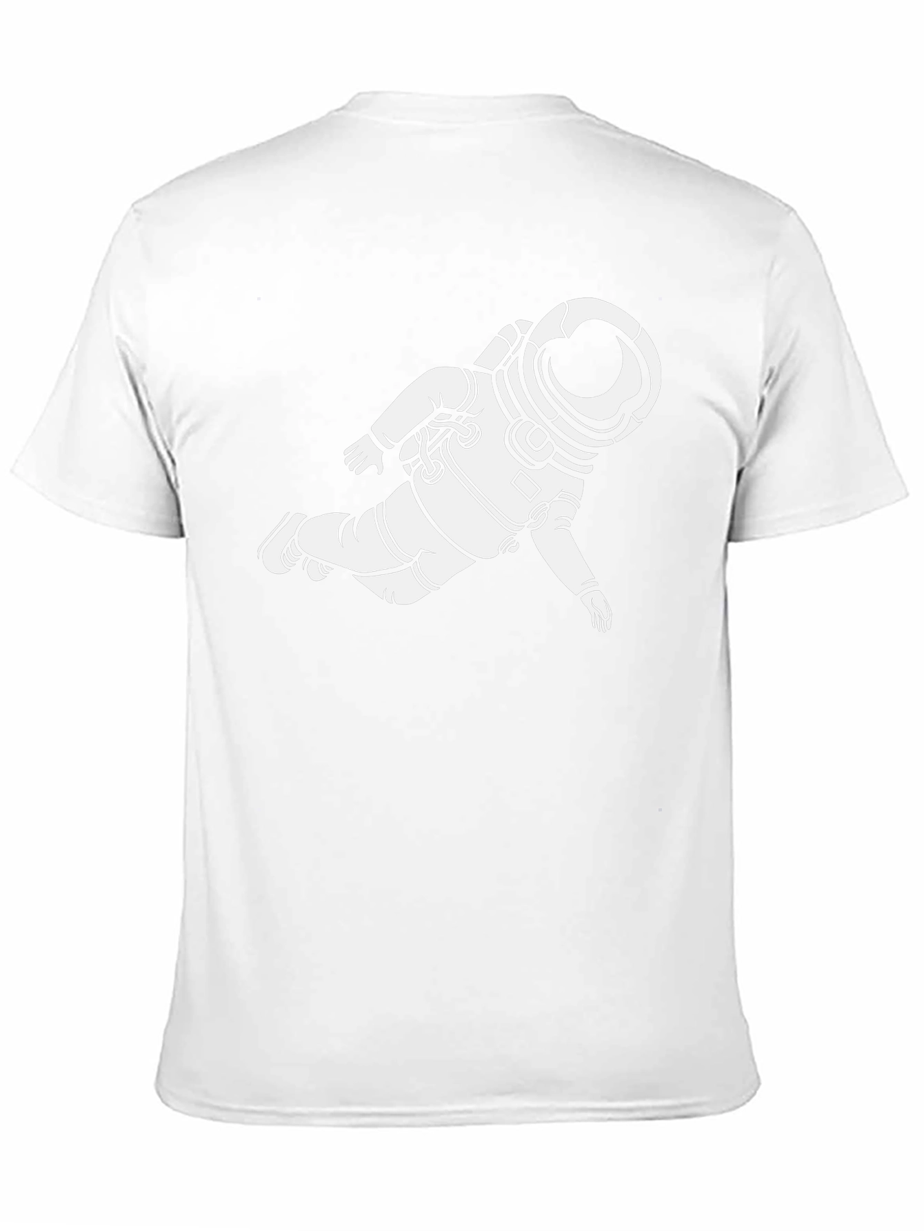 Astronaut Graphic Black T-Shirt