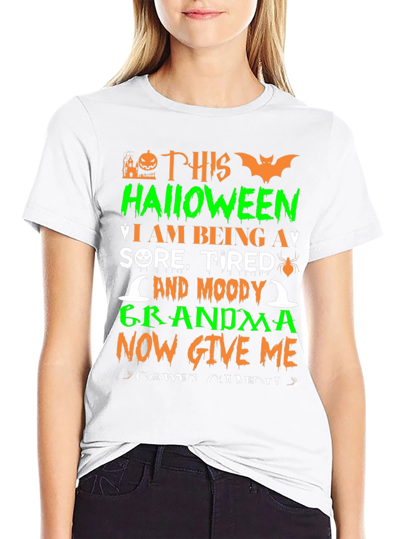 Funny Halloween Grandma T-Shirt