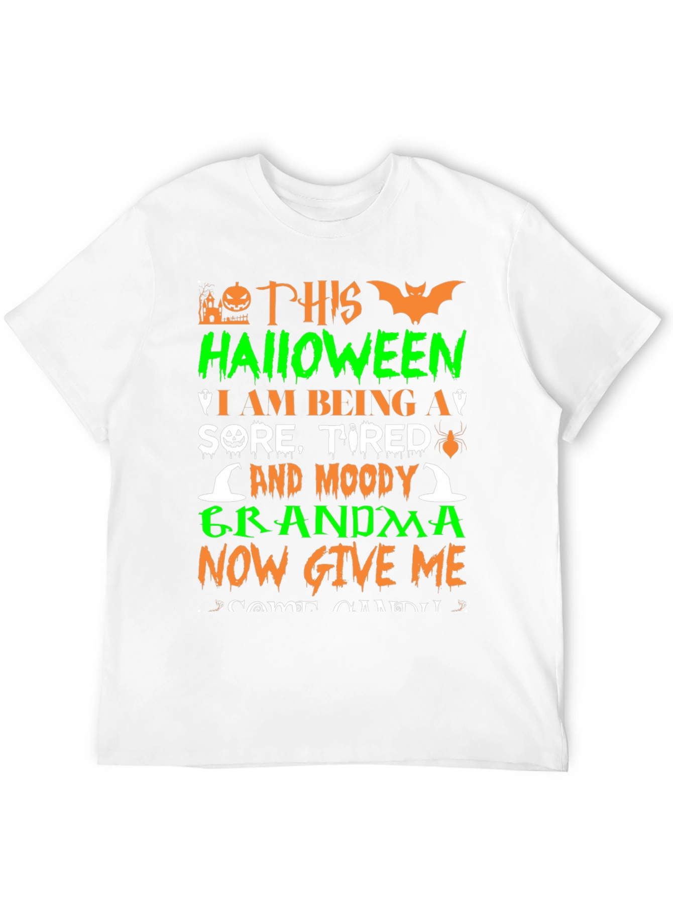 Funny Halloween Grandma T-Shirt