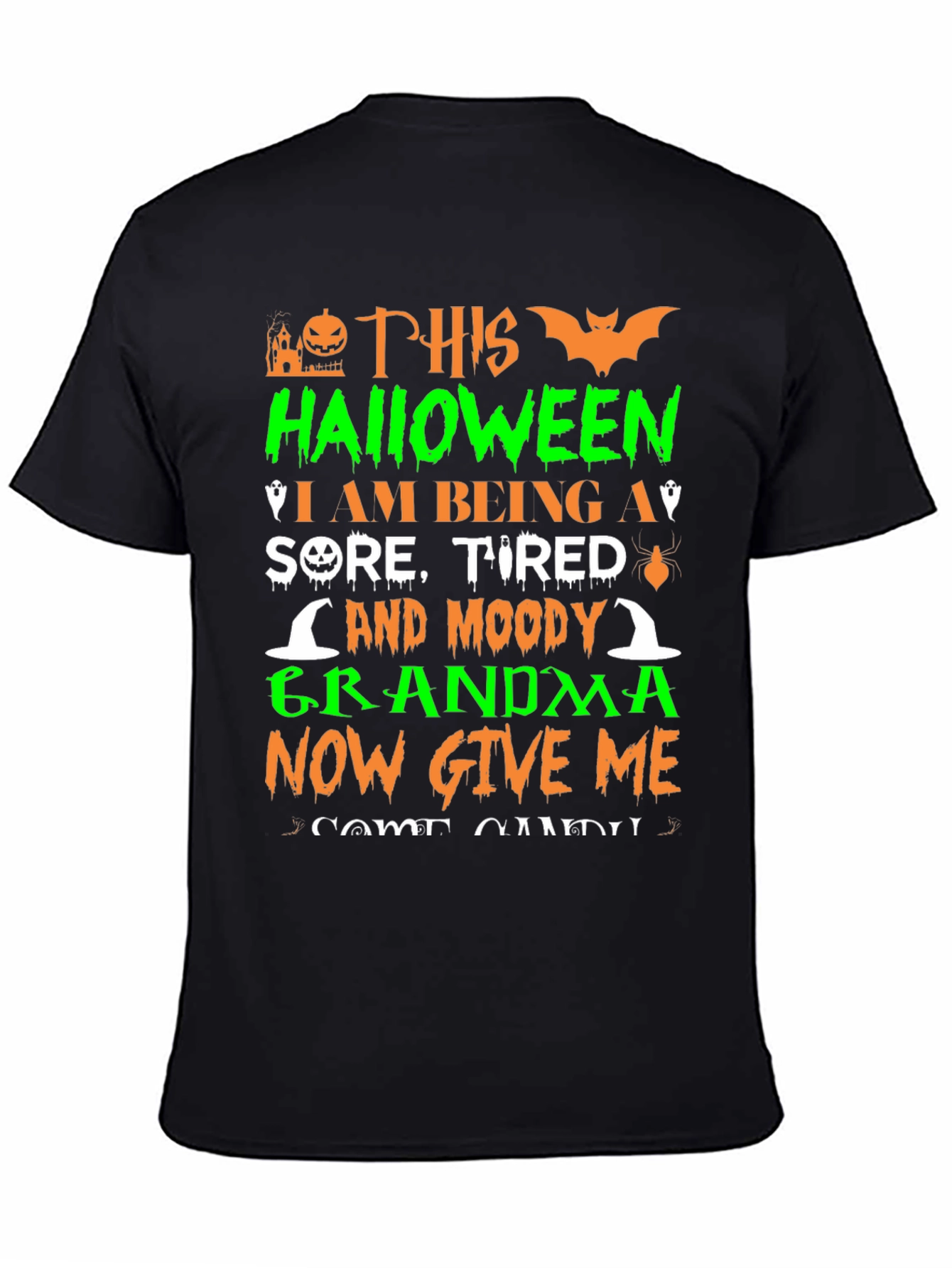 Funny Halloween Grandma T-Shirt