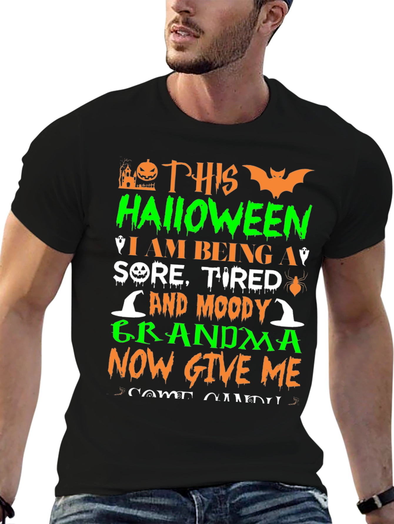 Funny Halloween Grandma T-Shirt