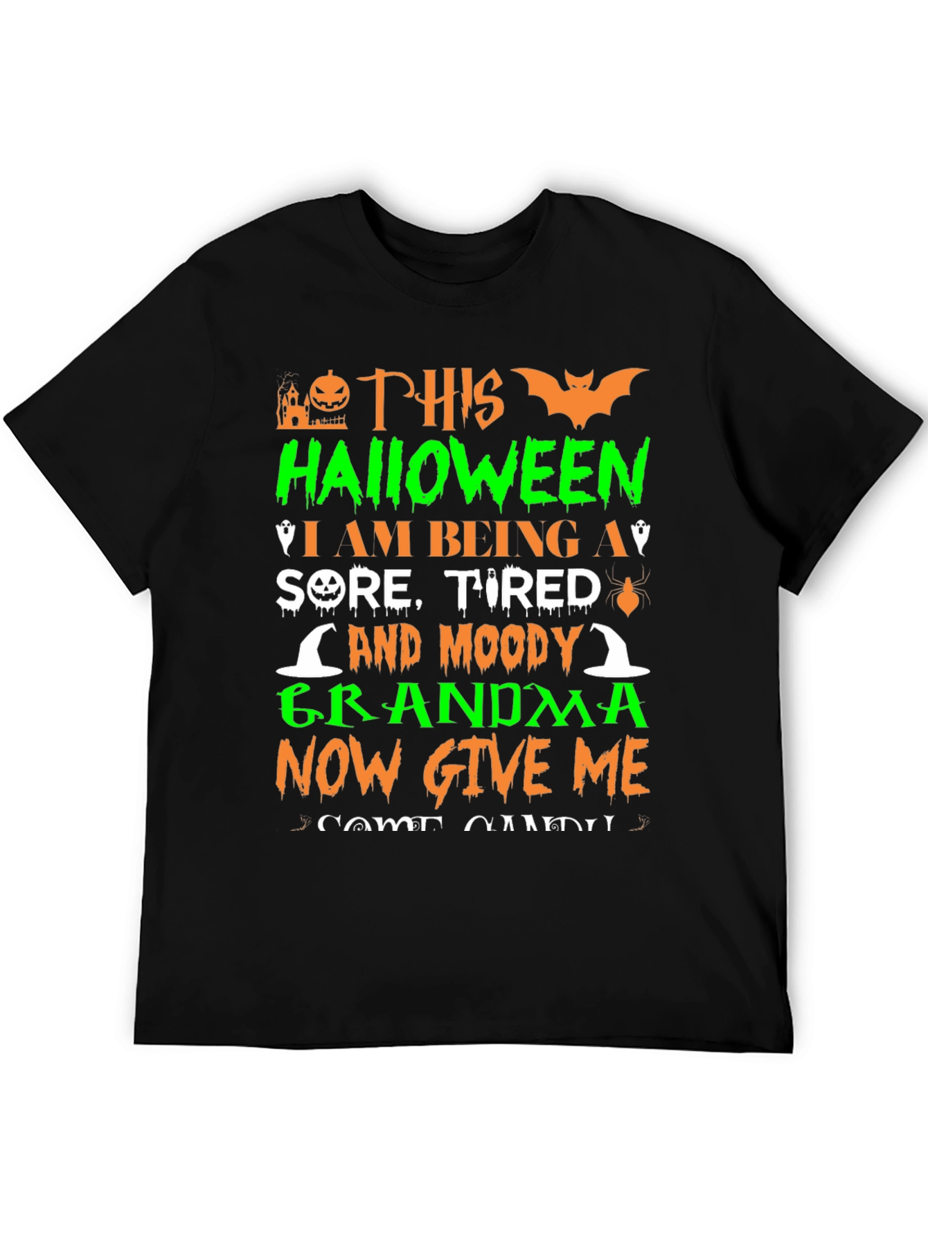 Funny Halloween Grandma T-Shirt