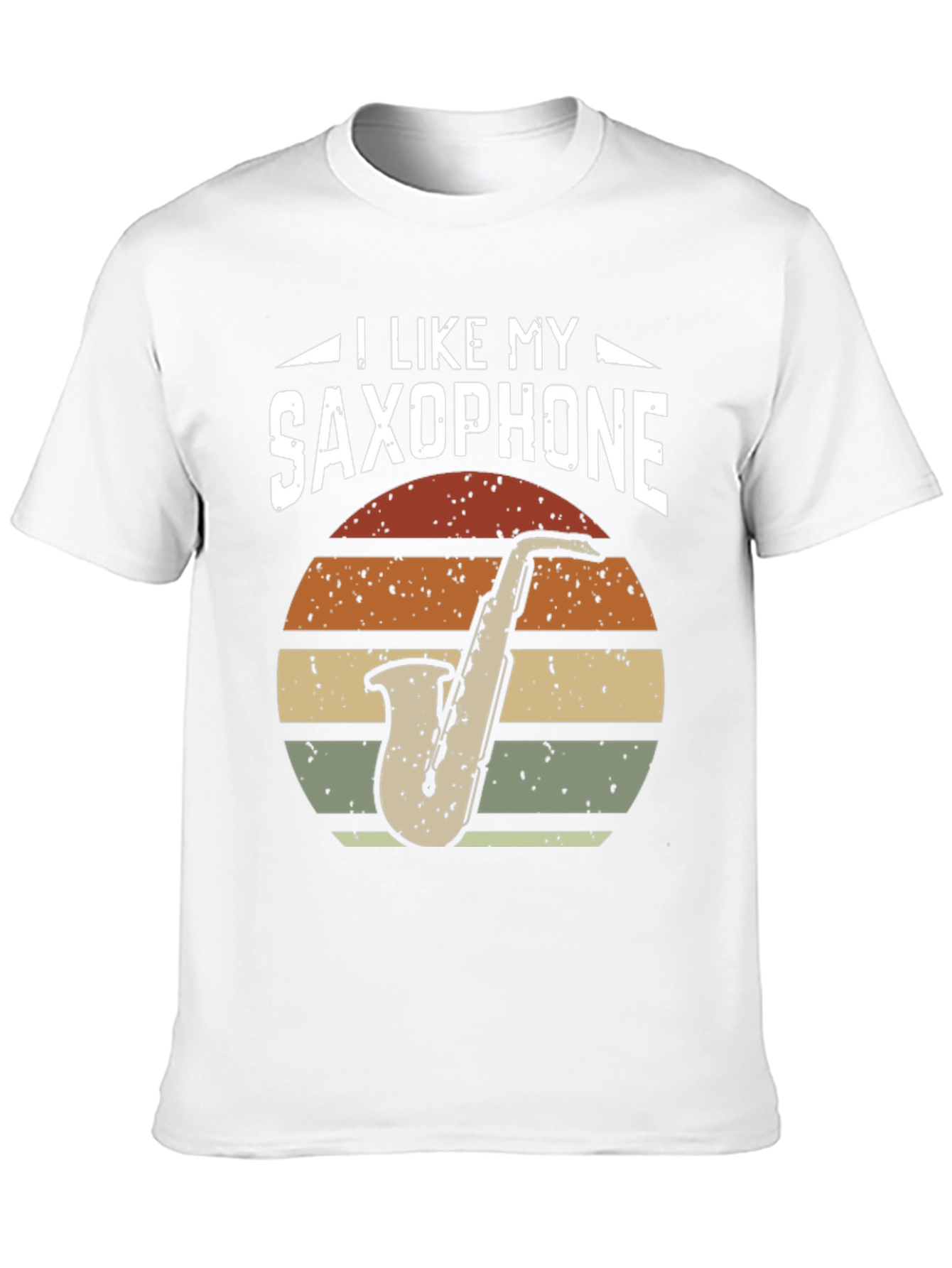 I Like My Saxophone T-Shirt - Musician Tee