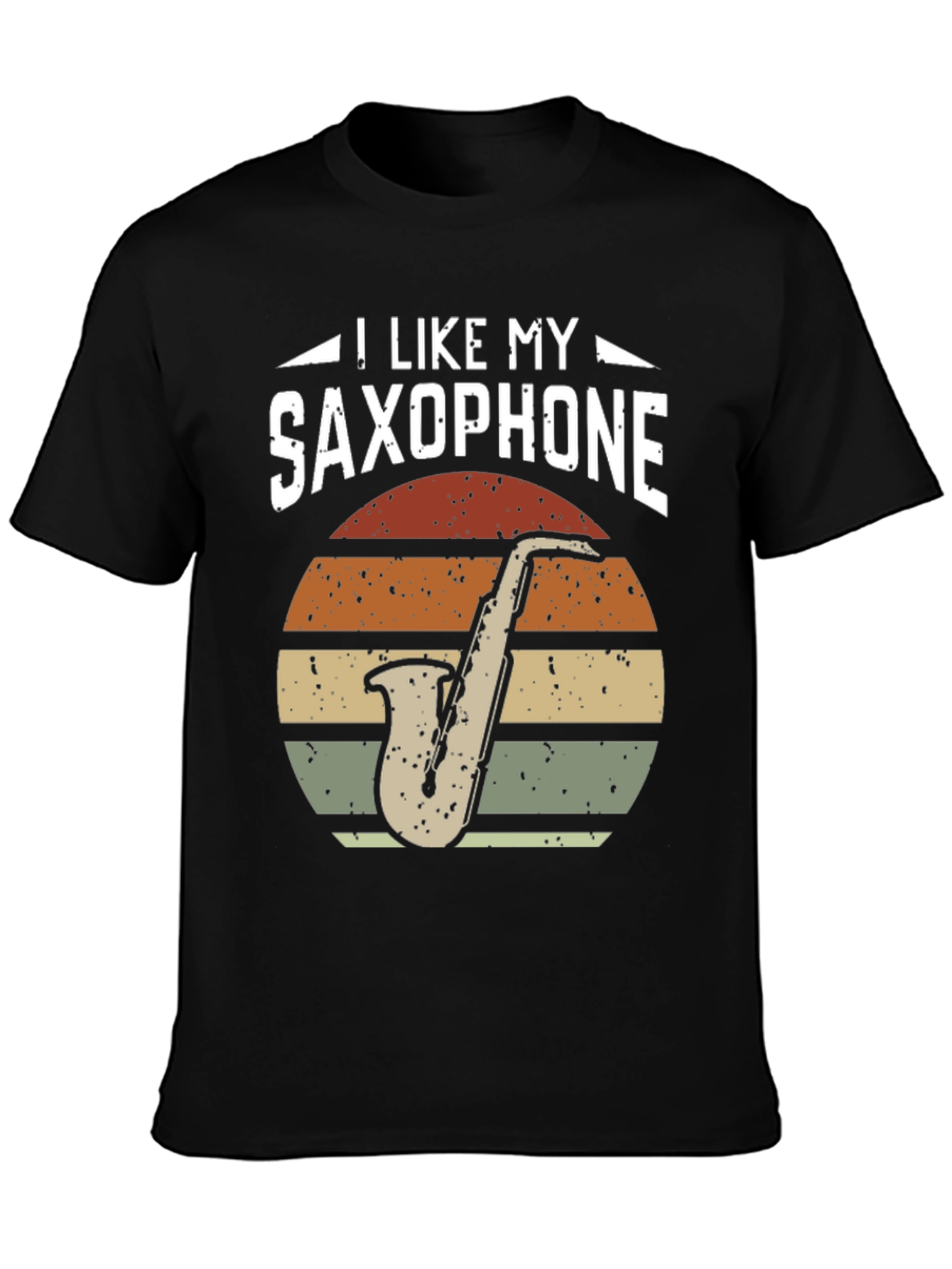 I Like My Saxophone T-Shirt - Musician Tee