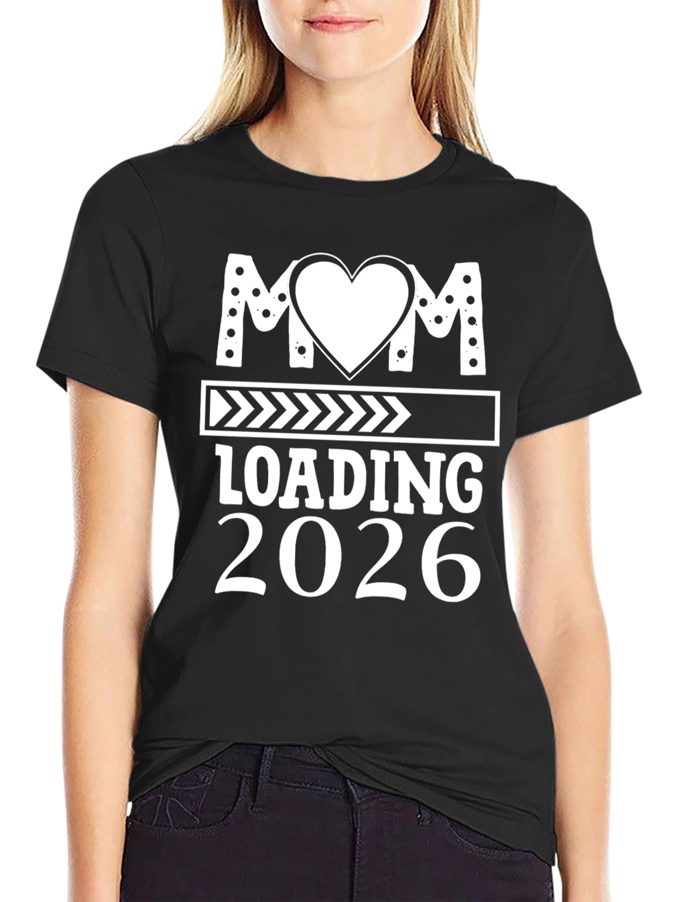 Mom Loading 2026 T-Shirt