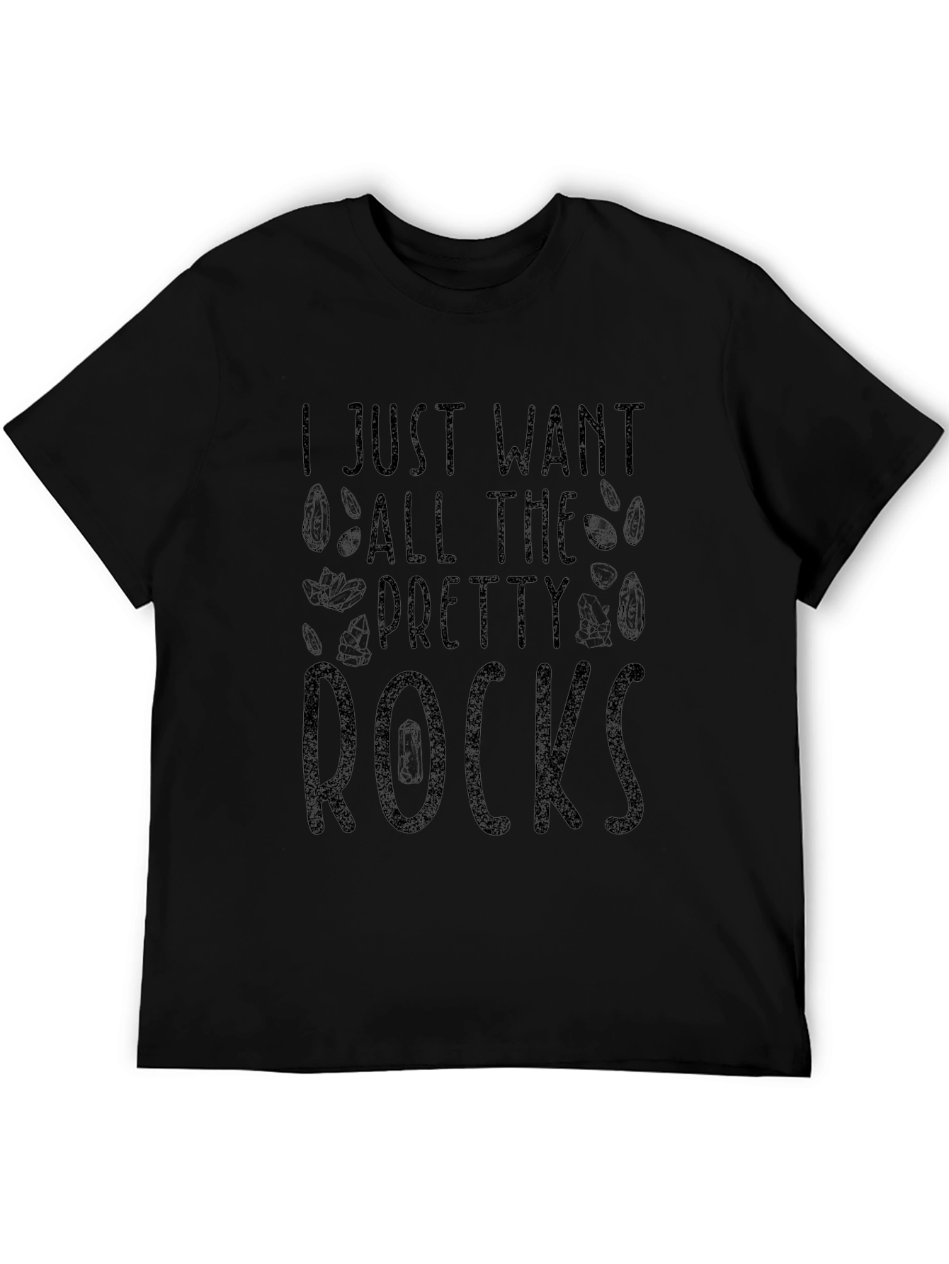 Pretty Rocks Graphic Tee - Black