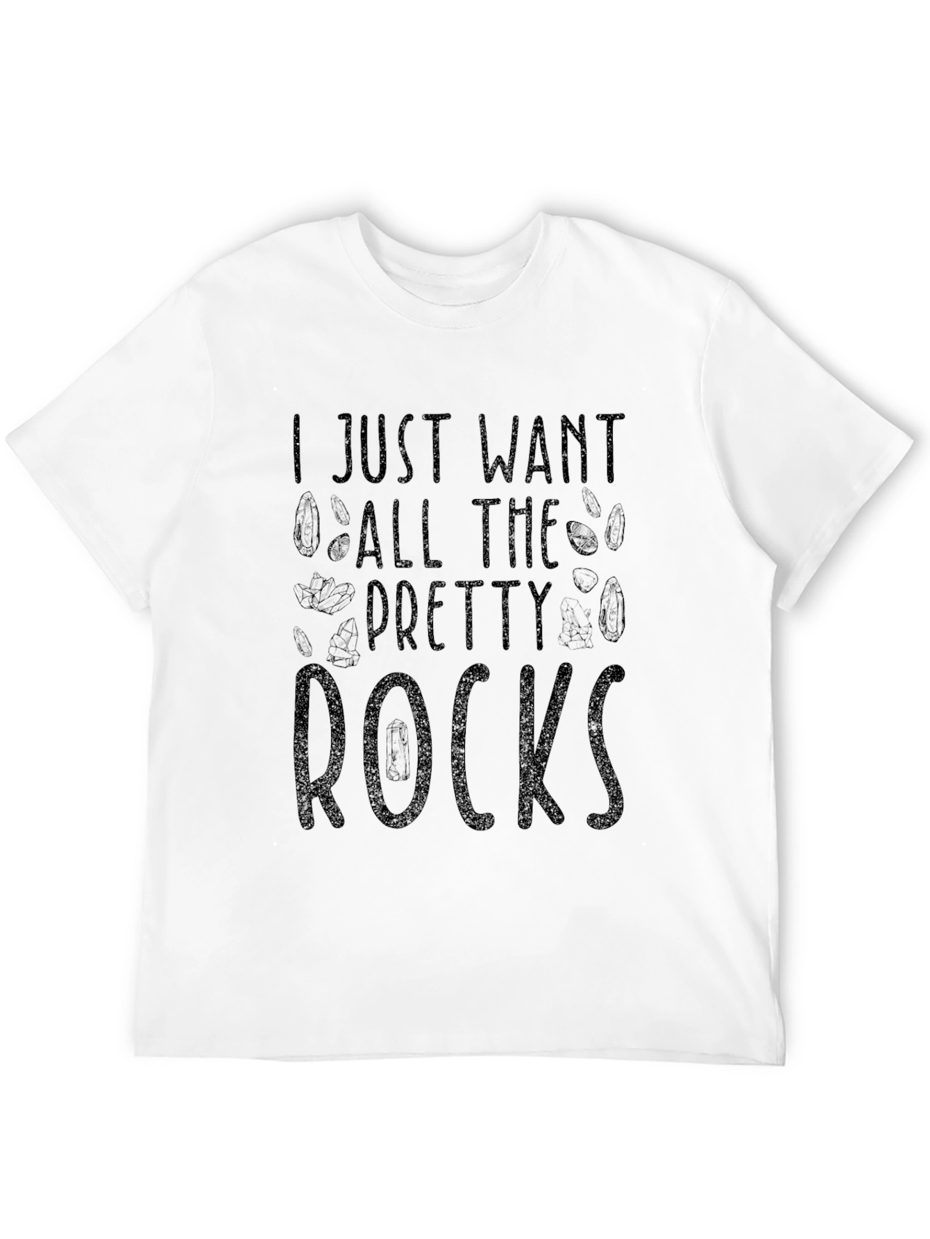 Pretty Rocks Graphic Tee - Black