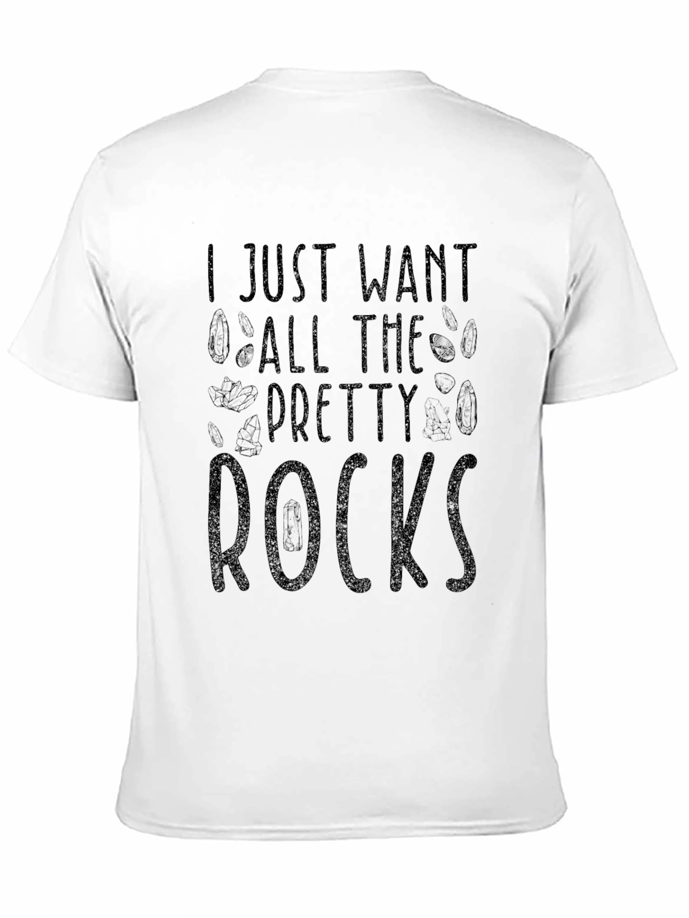 Pretty Rocks Graphic Tee - Black