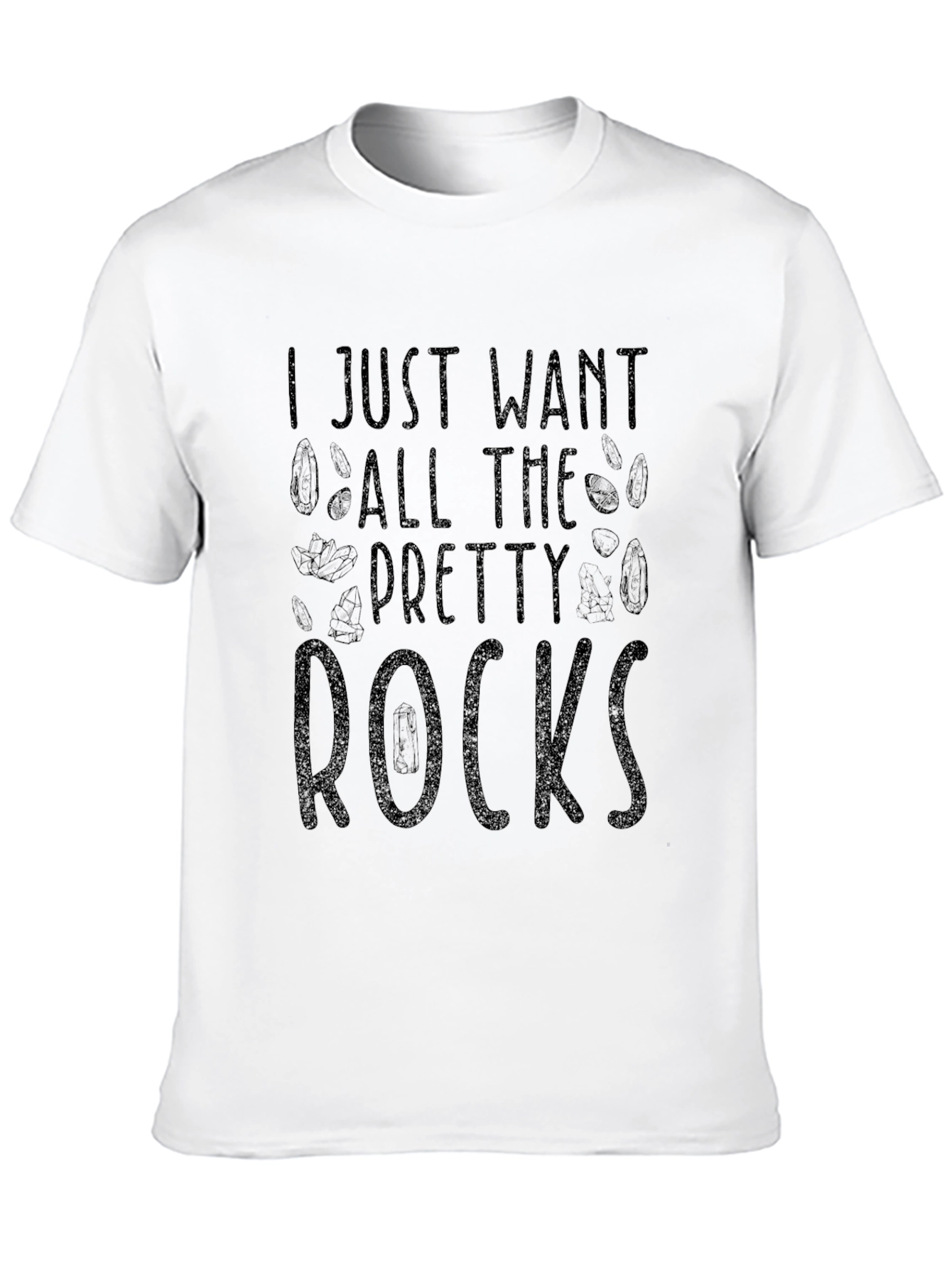 Pretty Rocks Graphic Tee - Black