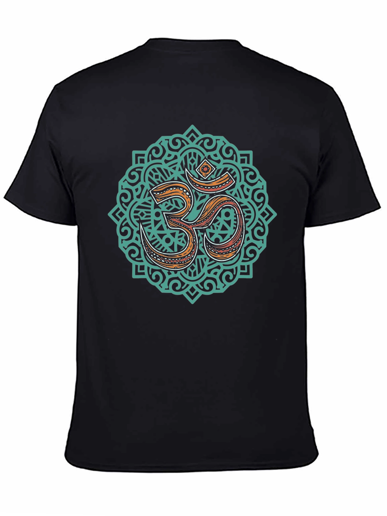 Om Mandala Graphic T-Shirt - Spiritual Design