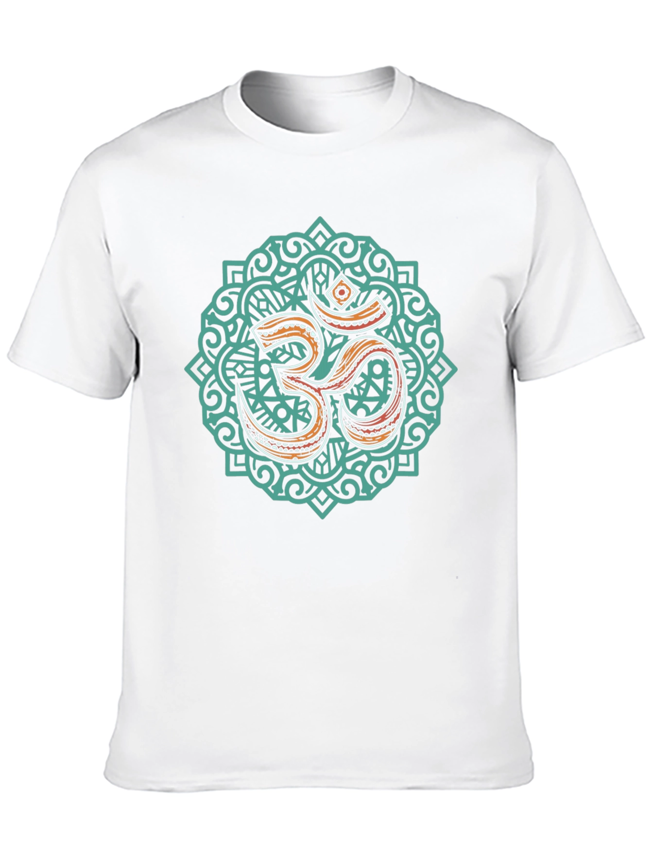 Om Mandala Graphic T-Shirt - Spiritual Design