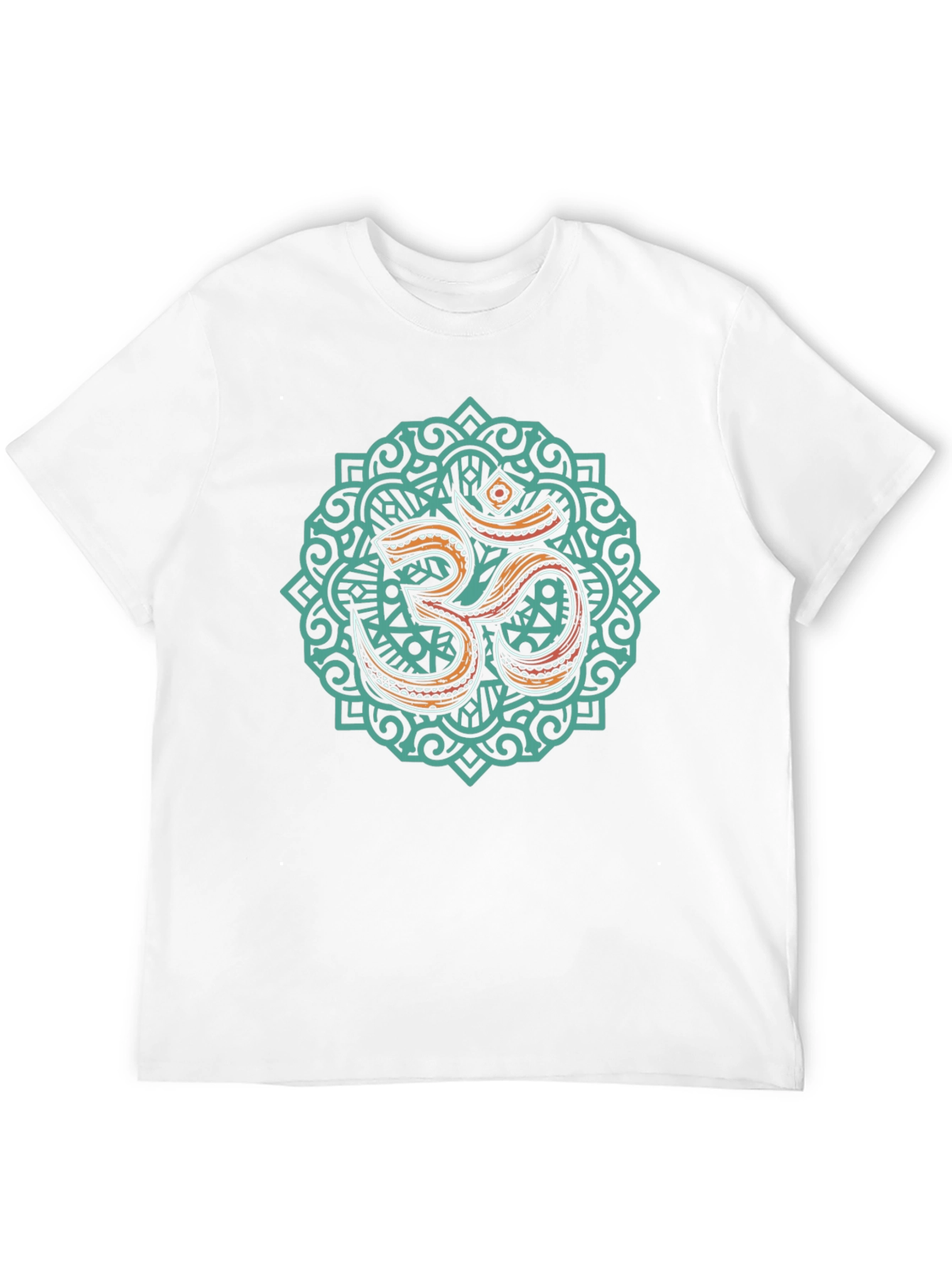 Om Mandala Graphic T-Shirt - Spiritual Design