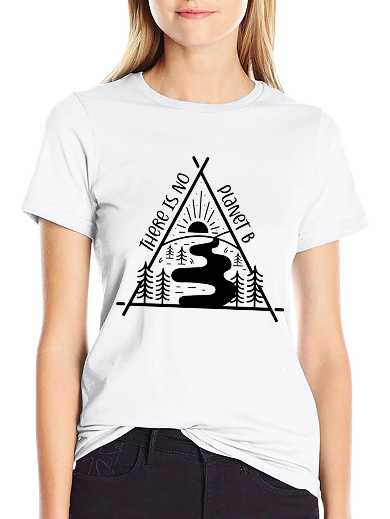 Eco-Friendly No Planet B Graphic T-Shirt