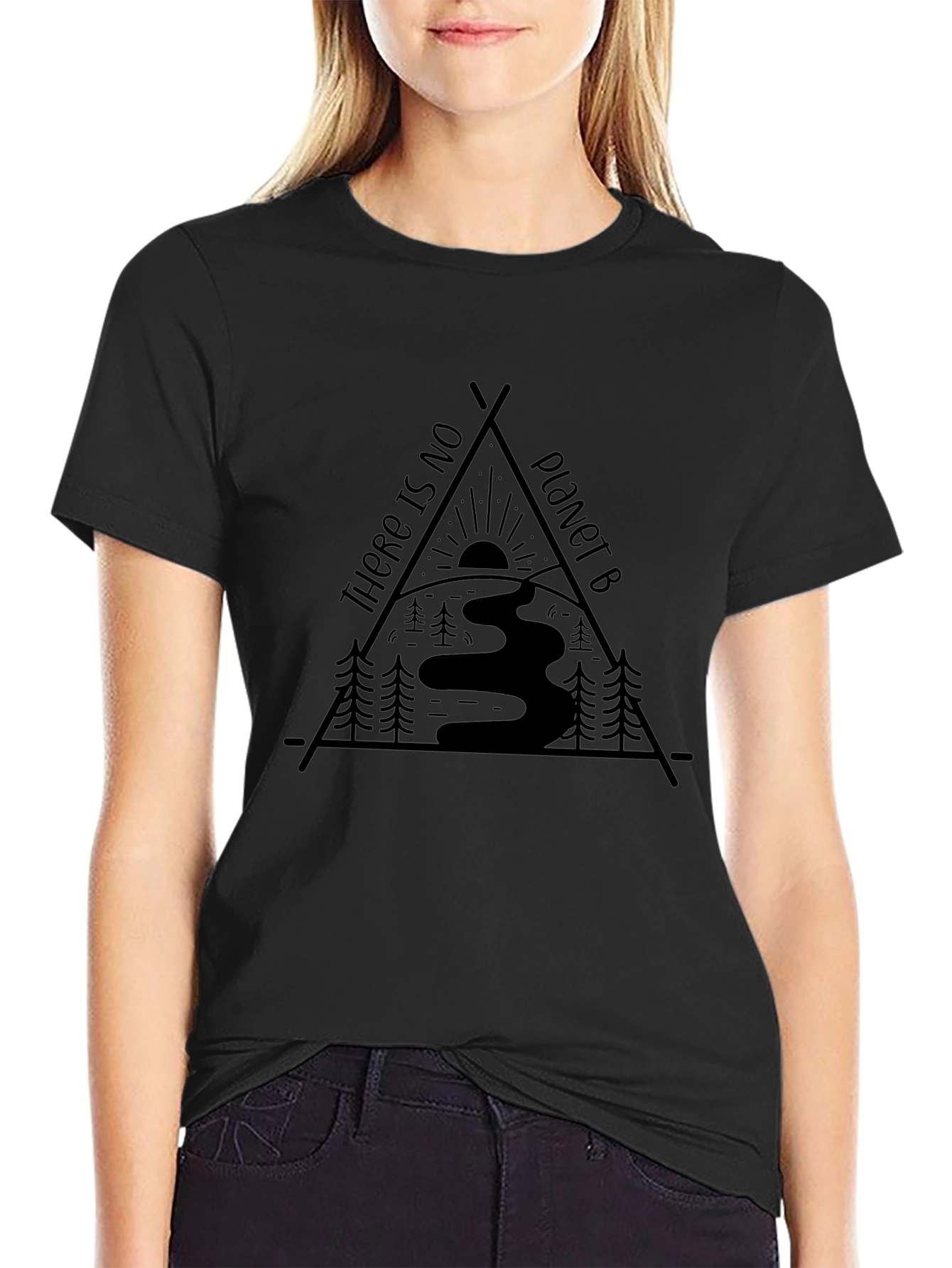 Eco-Friendly No Planet B Graphic T-Shirt