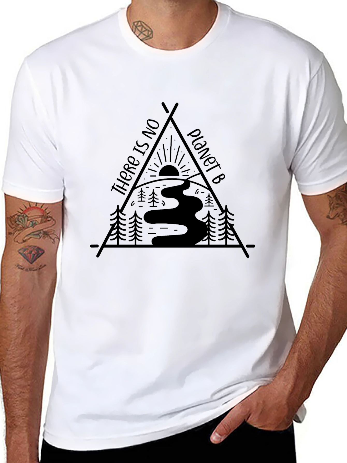 Eco-Friendly No Planet B Graphic T-Shirt