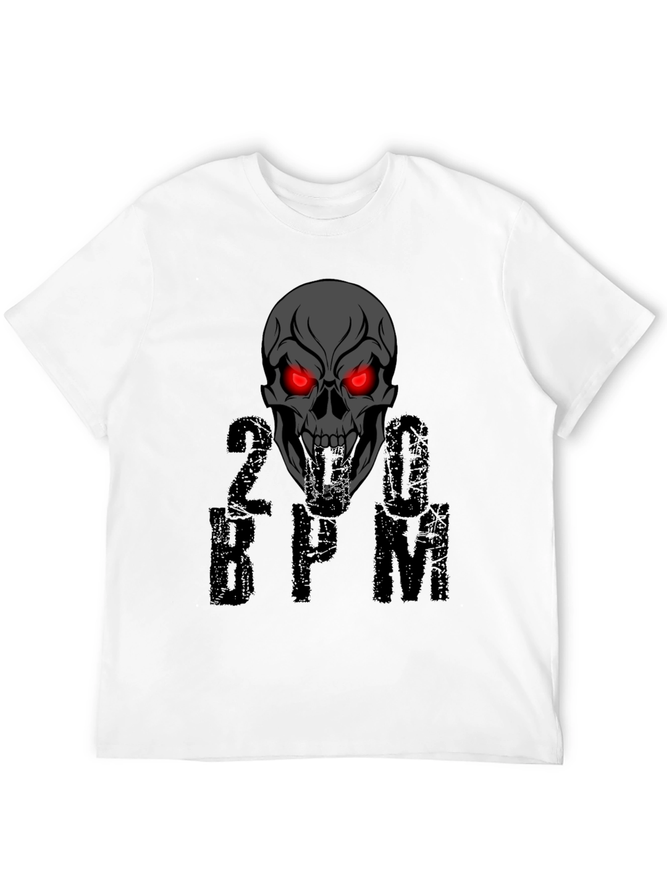 Skull 200 BPM Graphic T-Shirt